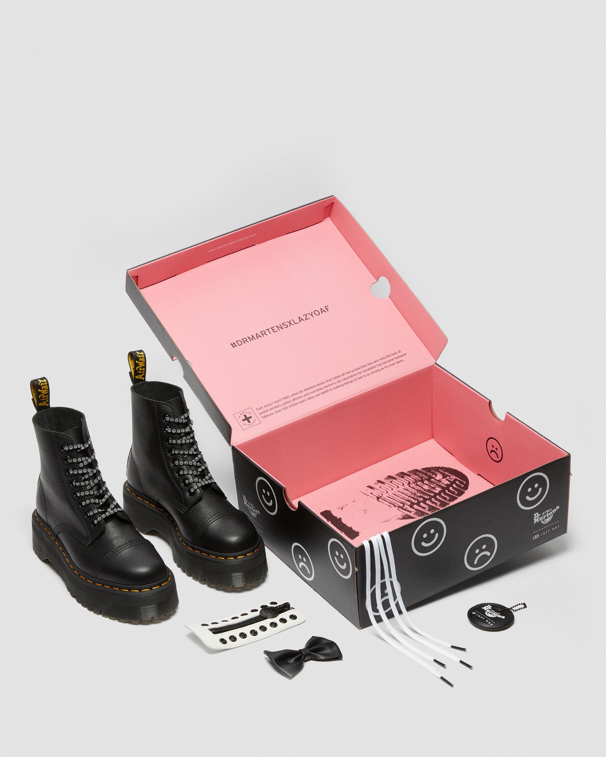 Sinclair Lazy Oaf Leather Platform Boots | Dr. Martens