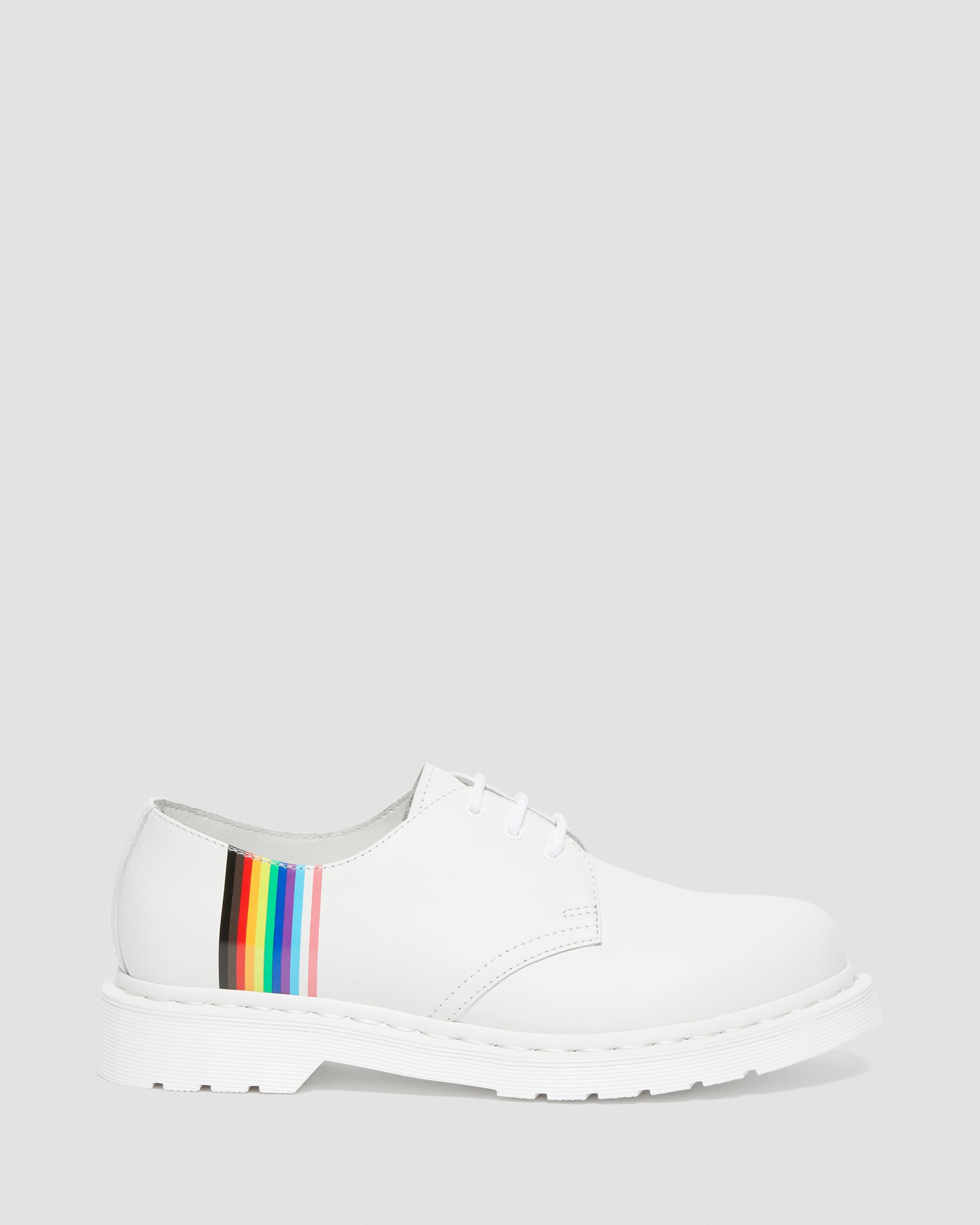 1461 For Pride Smooth Leather Oxford Shoes in White