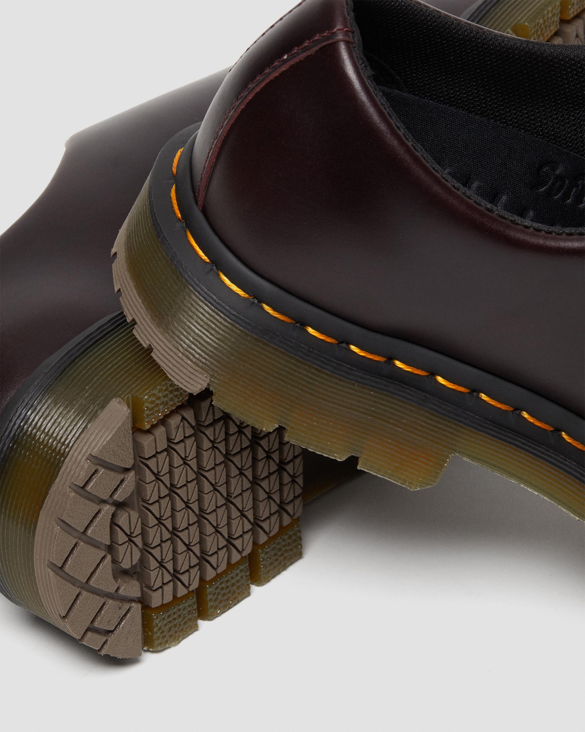 Sandales Dr Martens Mica Oxblood - Cuir Véritable - Slip-on Avec Boucle - Neuf Avec Boîte