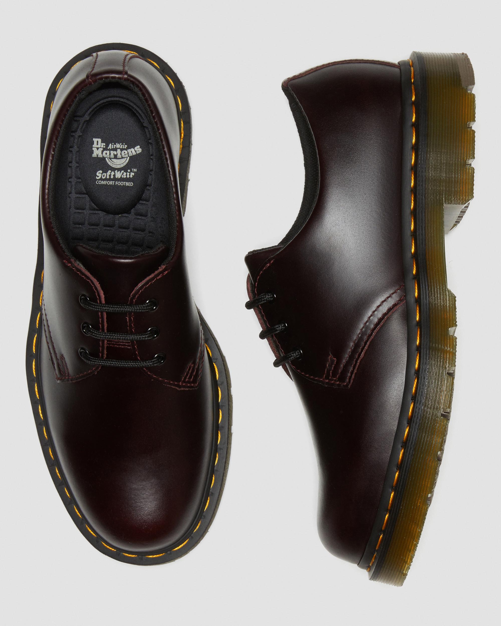 1461 Slip Resistant Leather Oxford Shoes in Oxblood | Dr. Martens