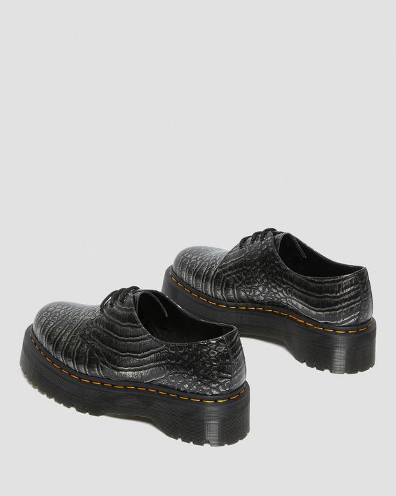 1461 Croc Emboss Leather Platform Shoes1461 Croc Emboss Leather Platform Shoes Dr. Martens