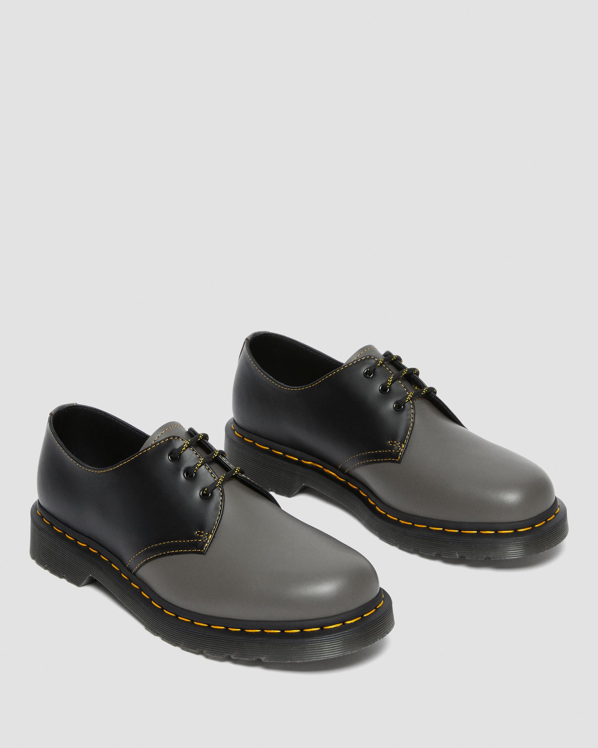 1461 Smooth Leather Platform Shoes In Black Martens, 56% OFF