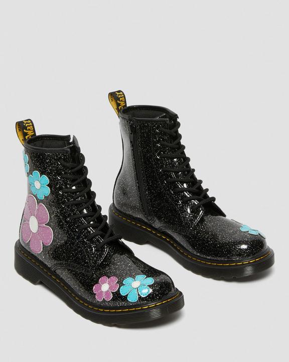 Youth 1460 Glitter Patent Leather Lace Up BootsYouth 1460 Glitter Patent Leather Lace Up Boots Dr. Martens