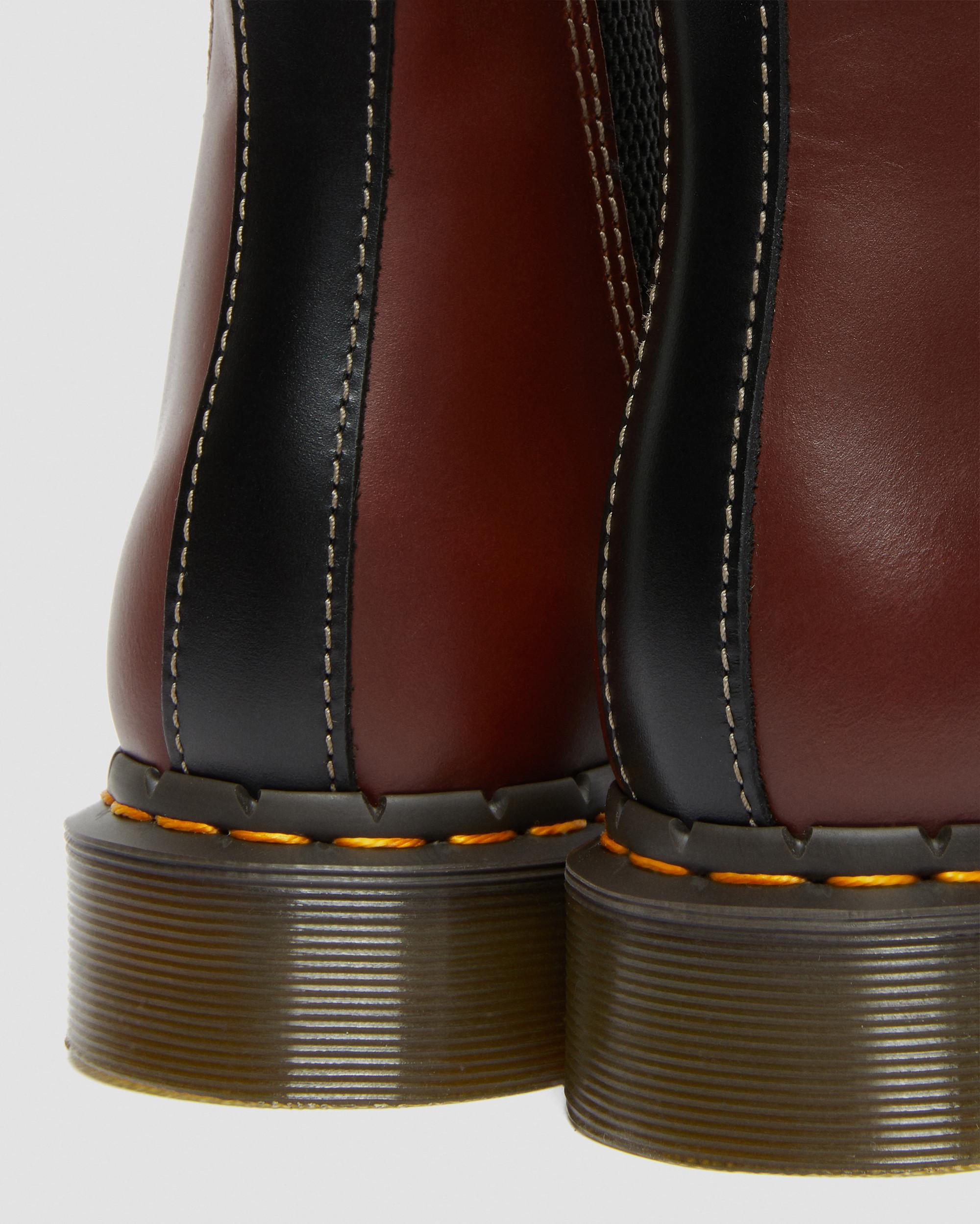 Ruskea+Musta 2976 Abruzzo Leather Chelsea Boots