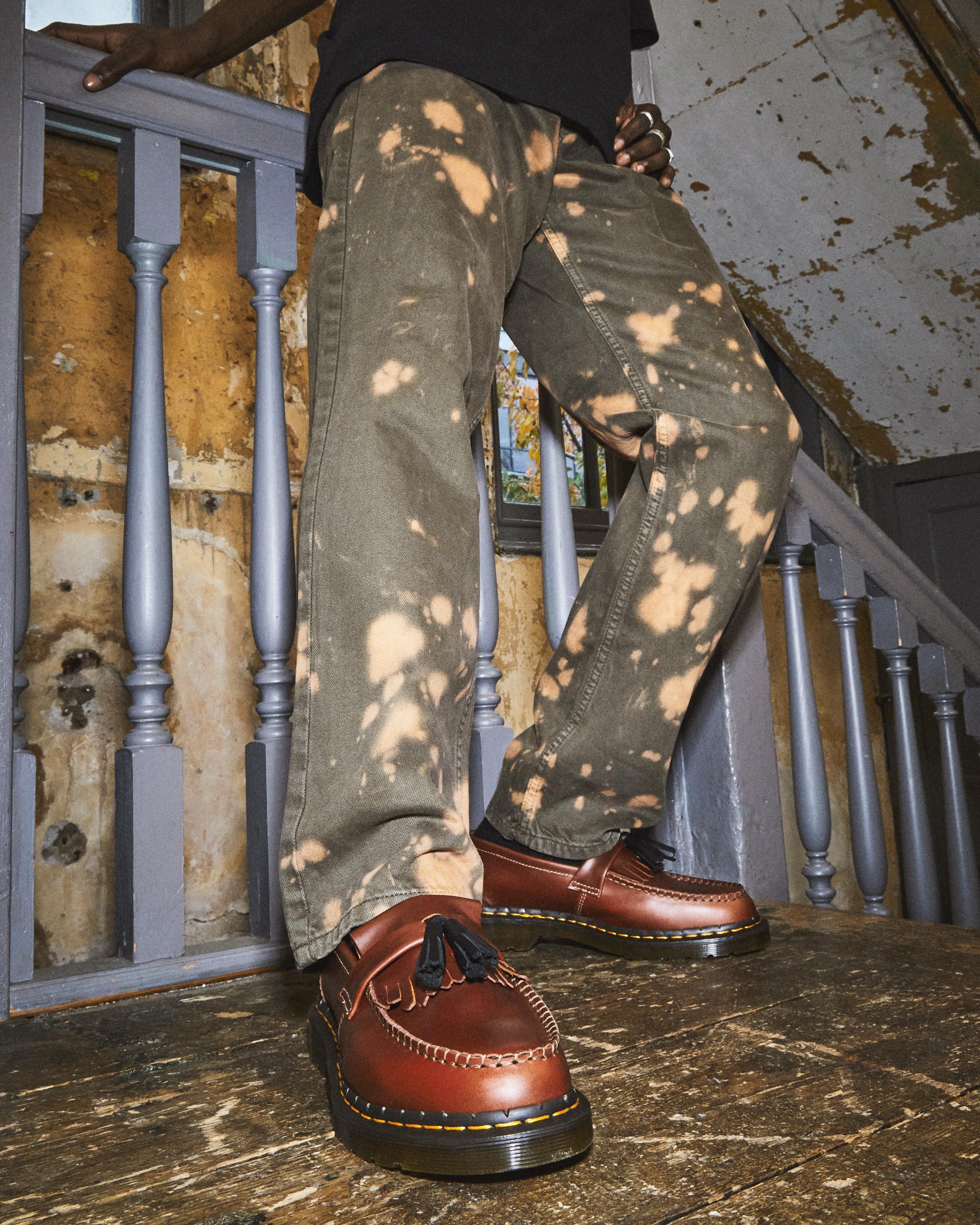 Adrian Leather Tassle Loafers Abruzzo