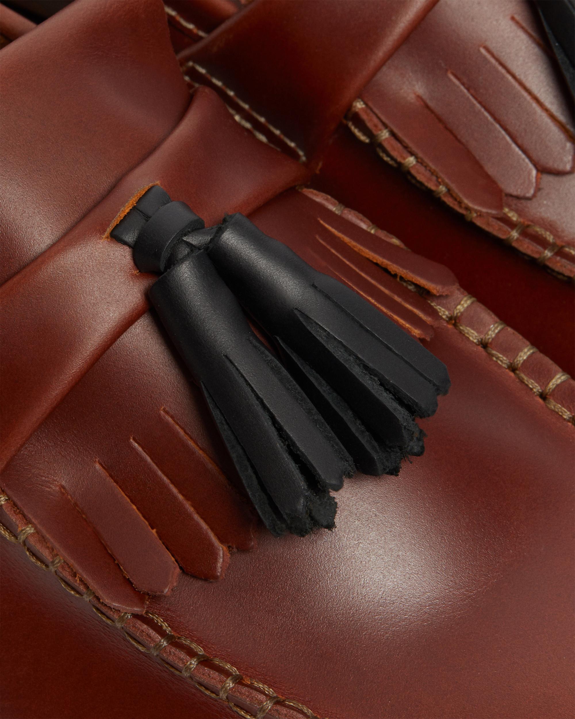 Adrian Leather Tassle Loafers Abruzzo