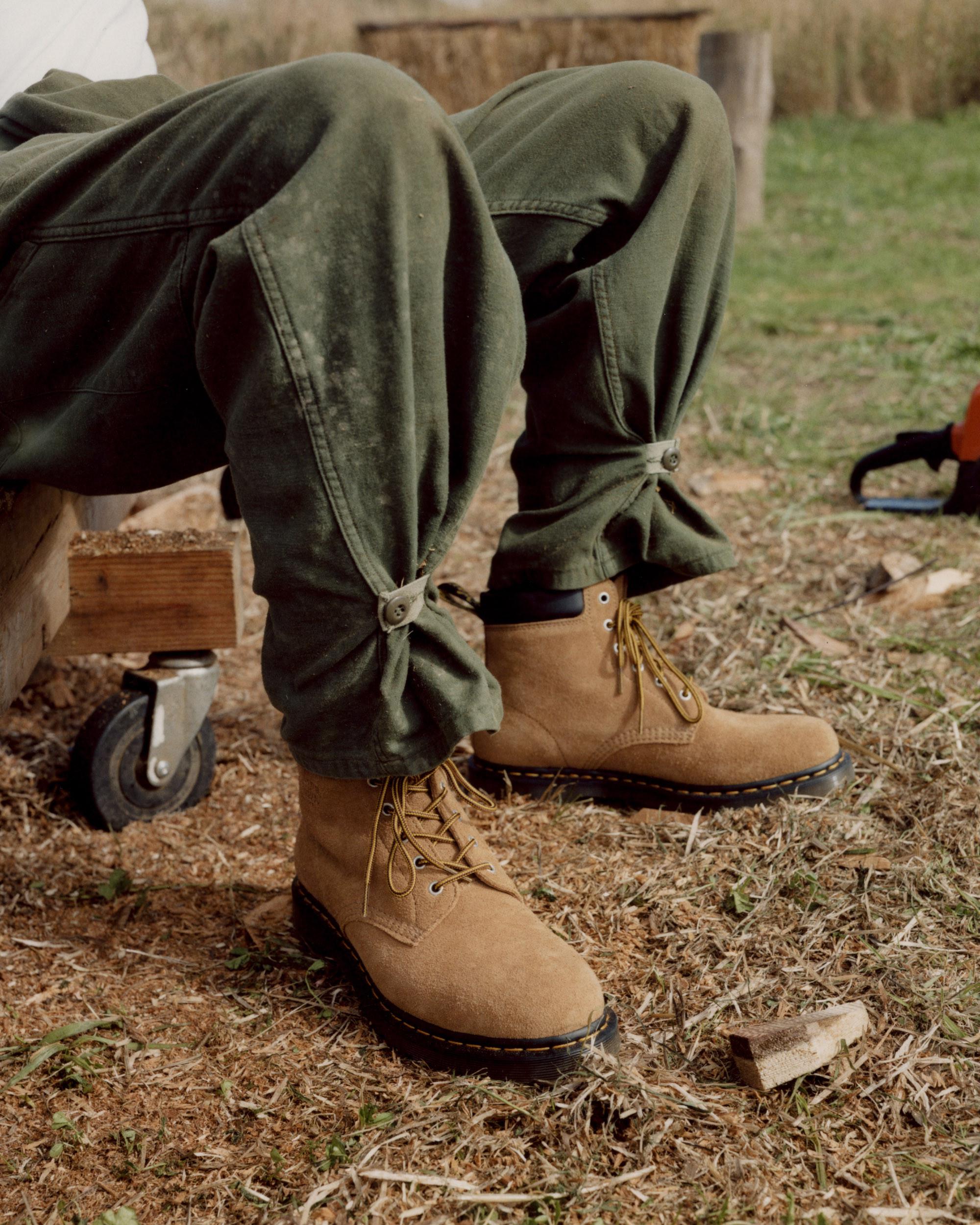 stussy Dr.Martens 939 Chestnuts 26cm - ブーツ