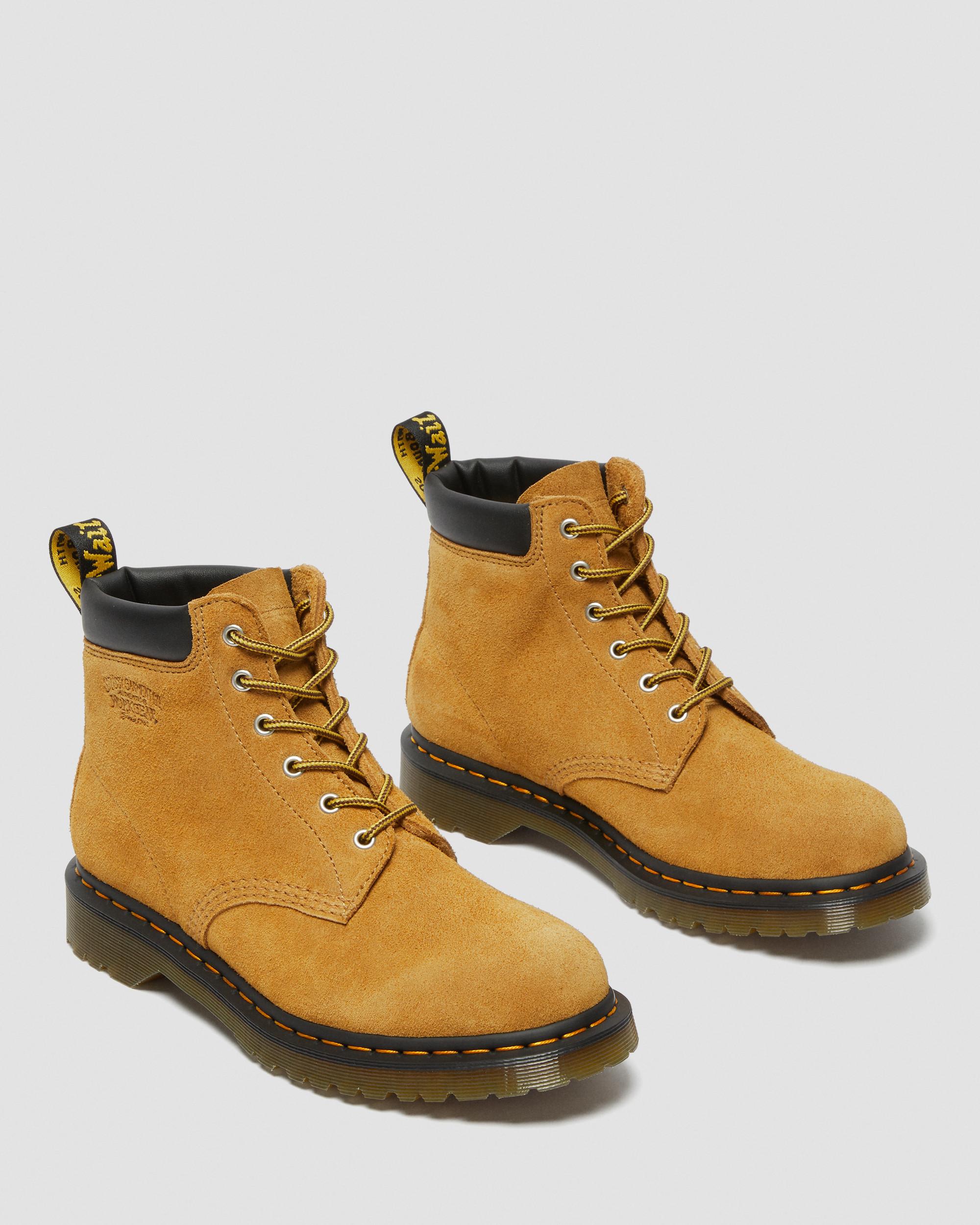 Dr.Martens × STUSSY 939 6ホールブーツ 939 Stüssy Suede Ankle Boots in CHESTNUT | Dr. Martens™