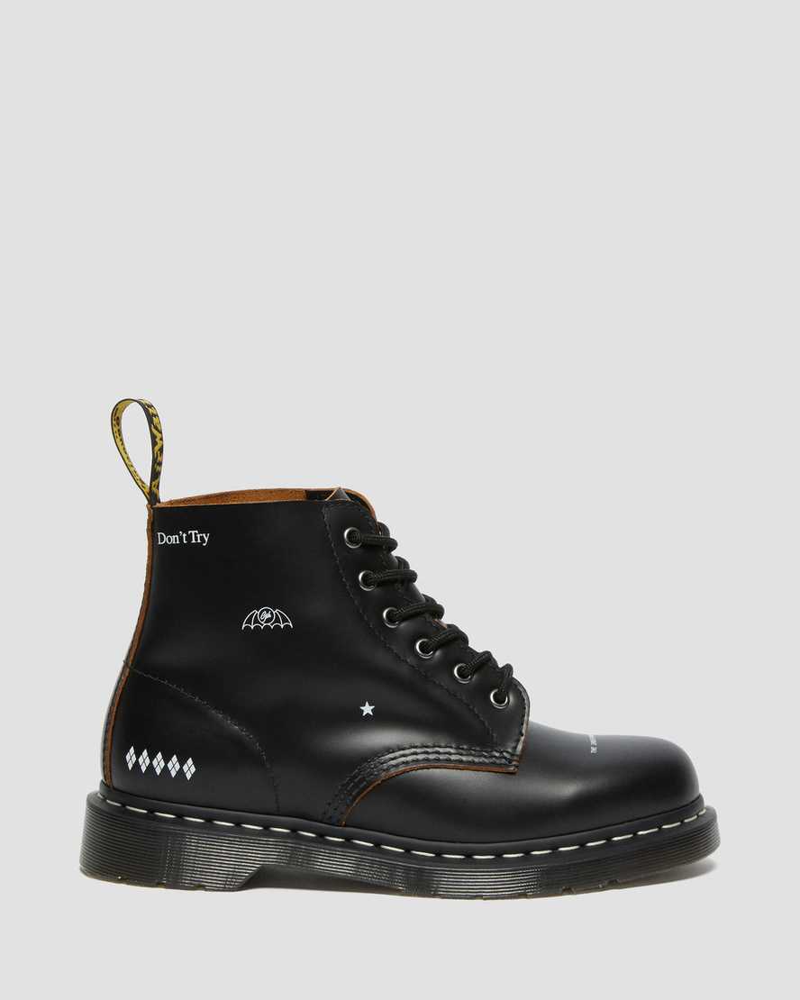 101 Goodhood Smooth Leather Ankle Boots101 Goodhood Smooth Leather Ankle Boots Dr. Martens