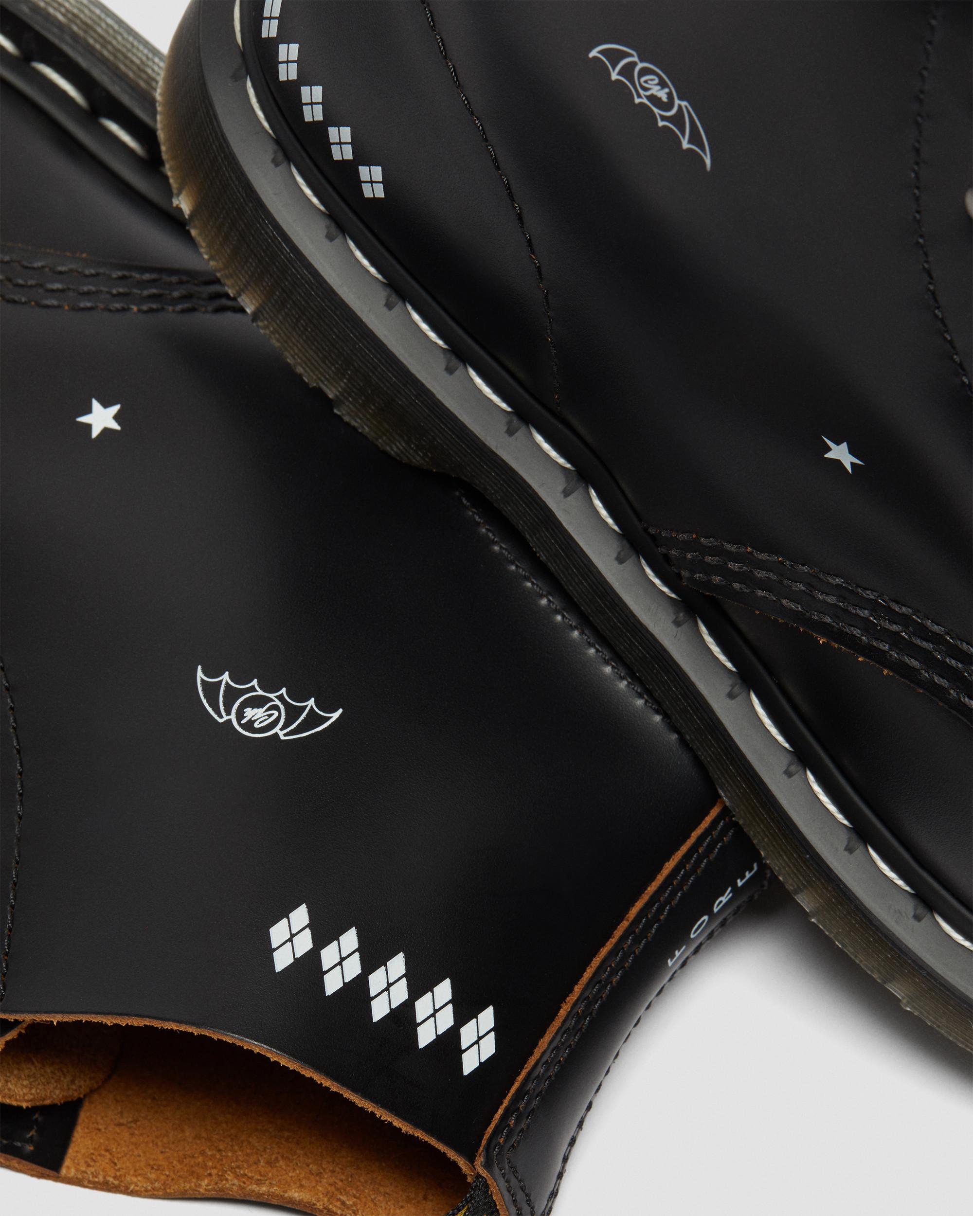 101 Goodhood Smooth Leather Ankle Boots in BLACK | Dr. Martens™