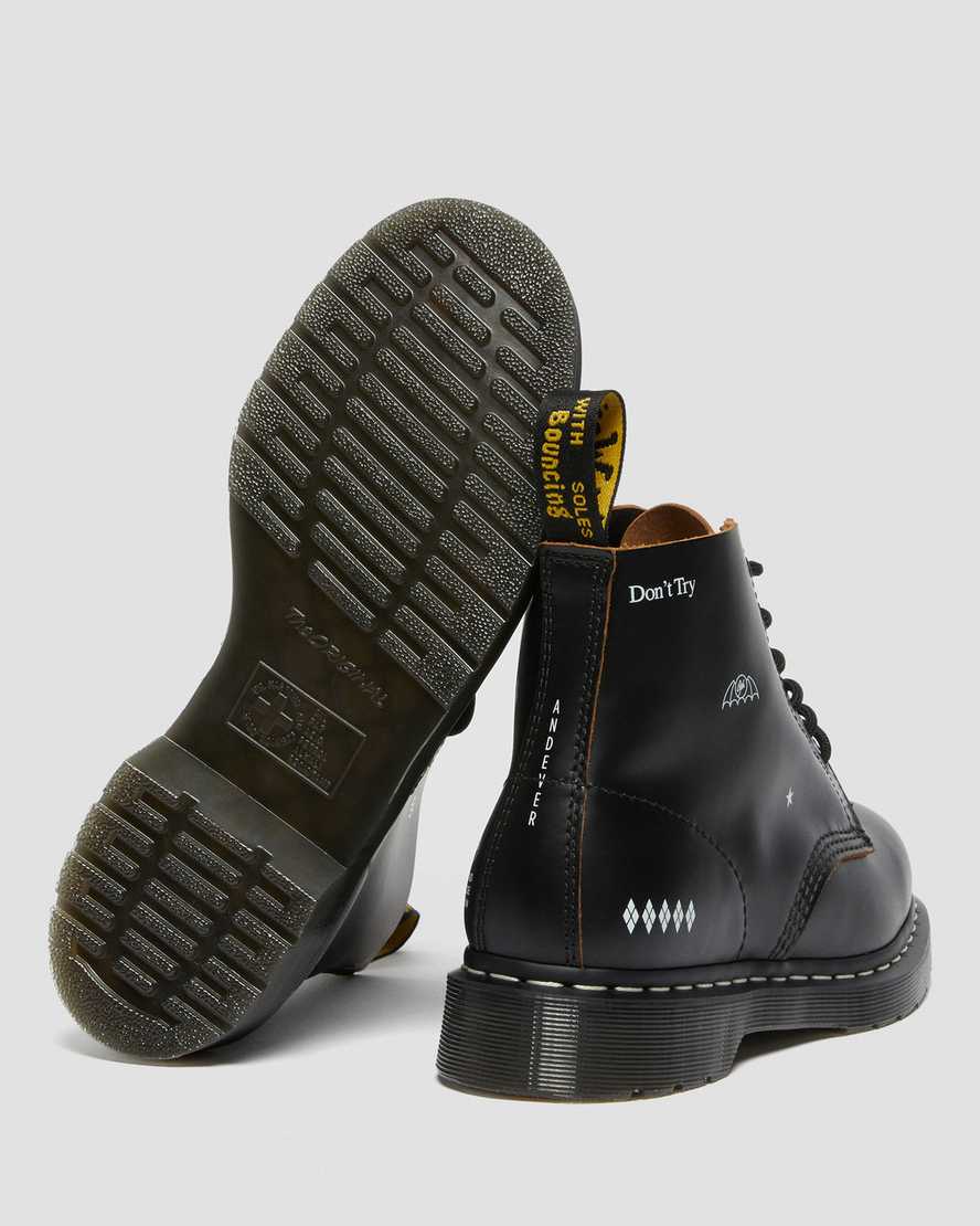 101 Goodhood Smooth Leather Ankle Boots101 Goodhood Smooth Leather Ankle Boots Dr. Martens