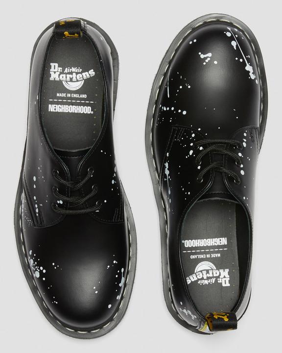 1461 Neighborhood Smooth Leather Oxford Shoes in Black | Dr 1461 Neighborhood Smooth Leather Oxford Shoes in Black | Dr