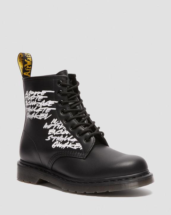 1460 Embroidered Futura Leather Boots 1460 Embroidered Futura Leather Boots  Dr. Martens