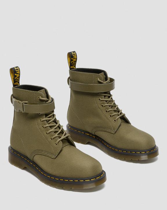 1460 Futura Olive Strap Lace Up Boots1460 OLIVE STRAP FUTURA ​BOOTS Dr. Martens