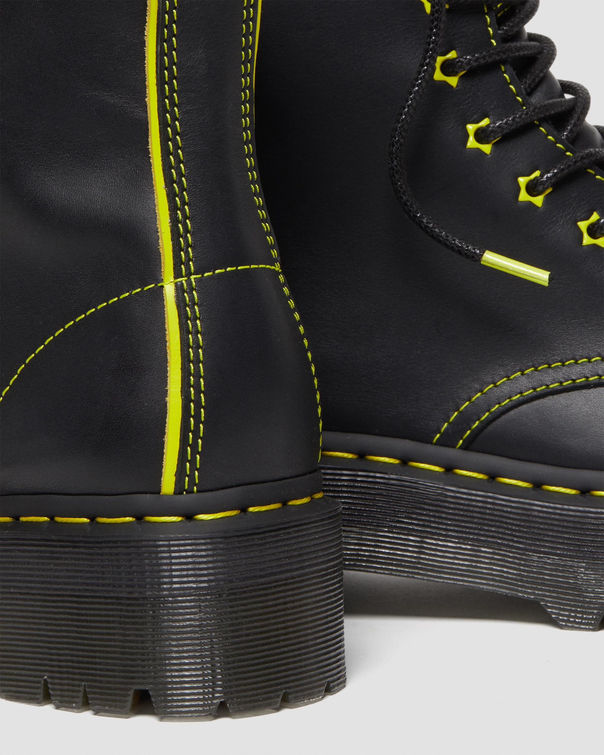 Jadon II Boot Neon Star Leather Platforms | Dr. Martens