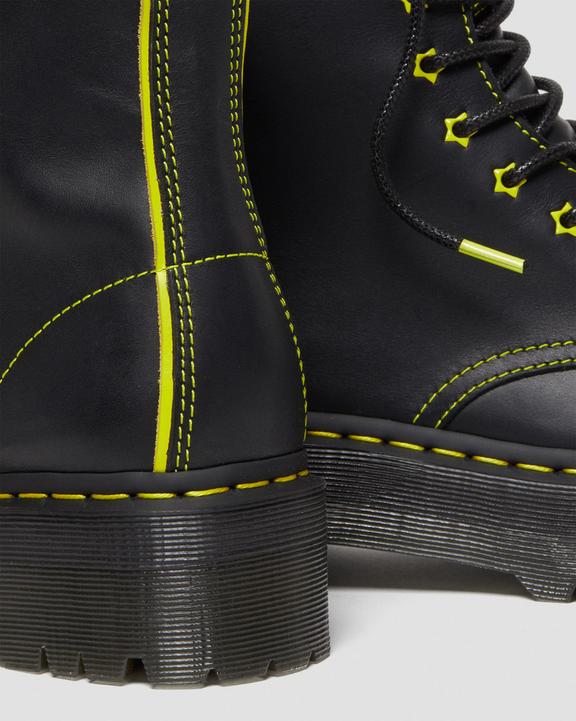 Jadon II Boot Neon Star Leather PlatformsJadon II Neon Star platformstøvler i læder Dr. Martens