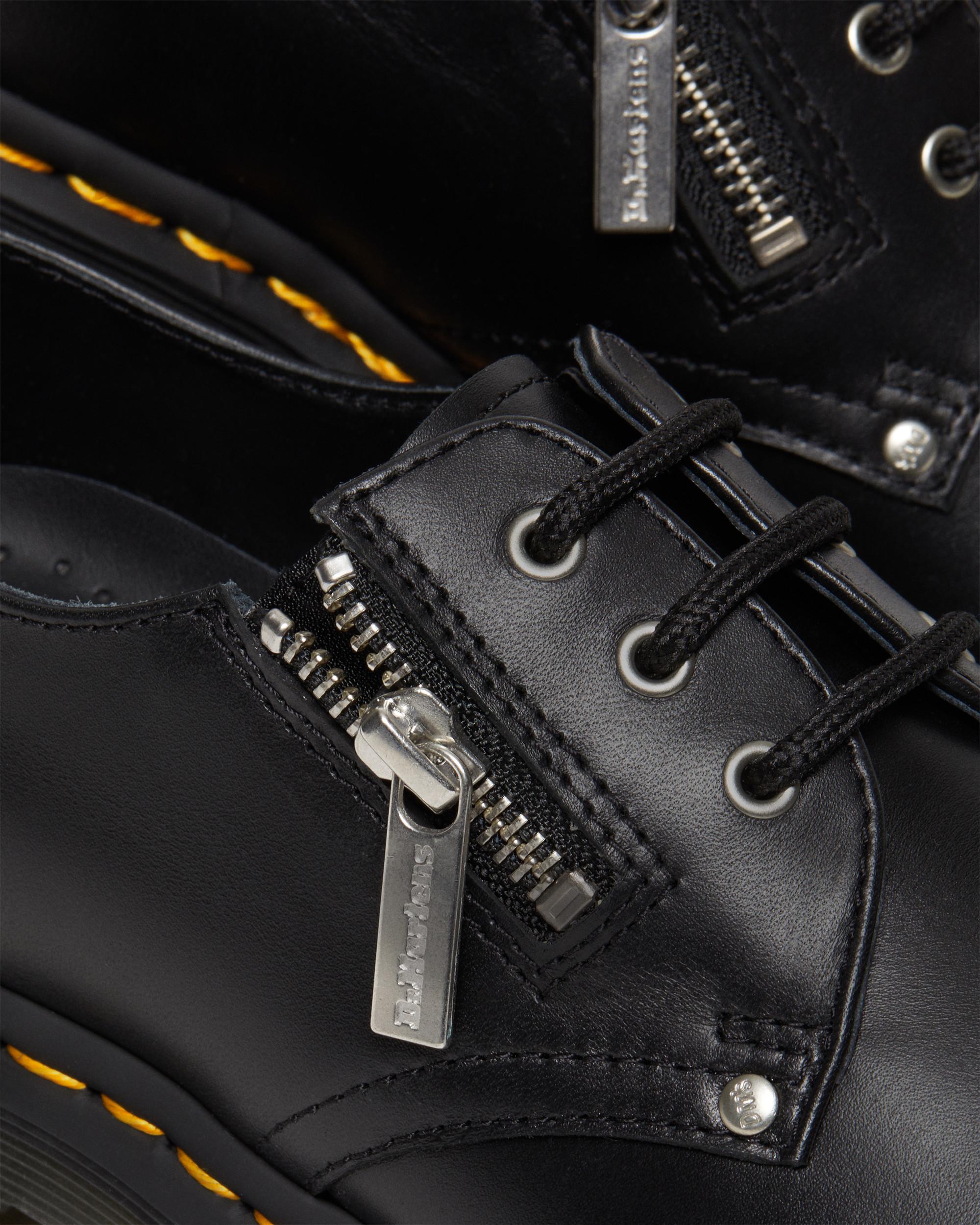 1461 Women's Double Zip Leather Oxford Shoes | Dr. Martens ReWair