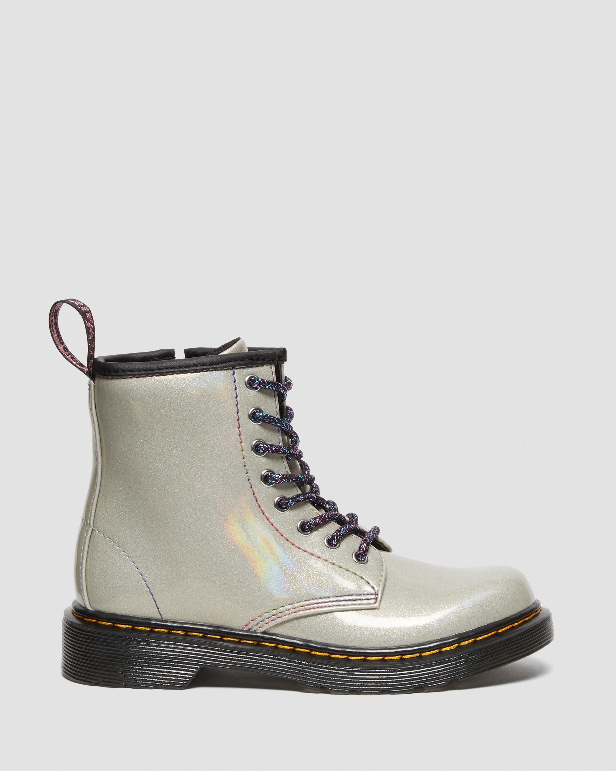 DR MARTENS Junior 1460 Sparkle Rays Lace Up Boots