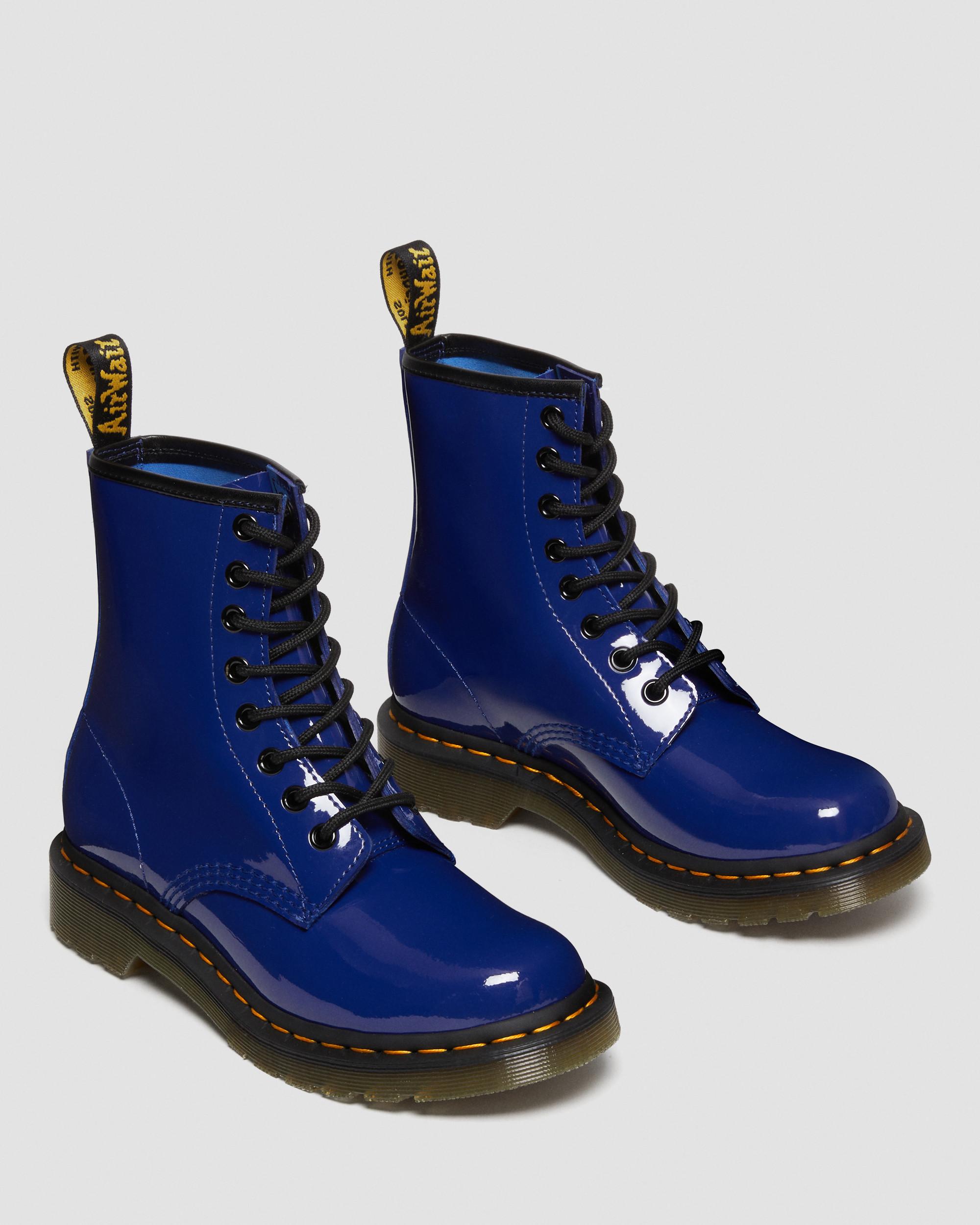1460 Women'S Patent Leather Lace Up Boots | Dr. Martens
