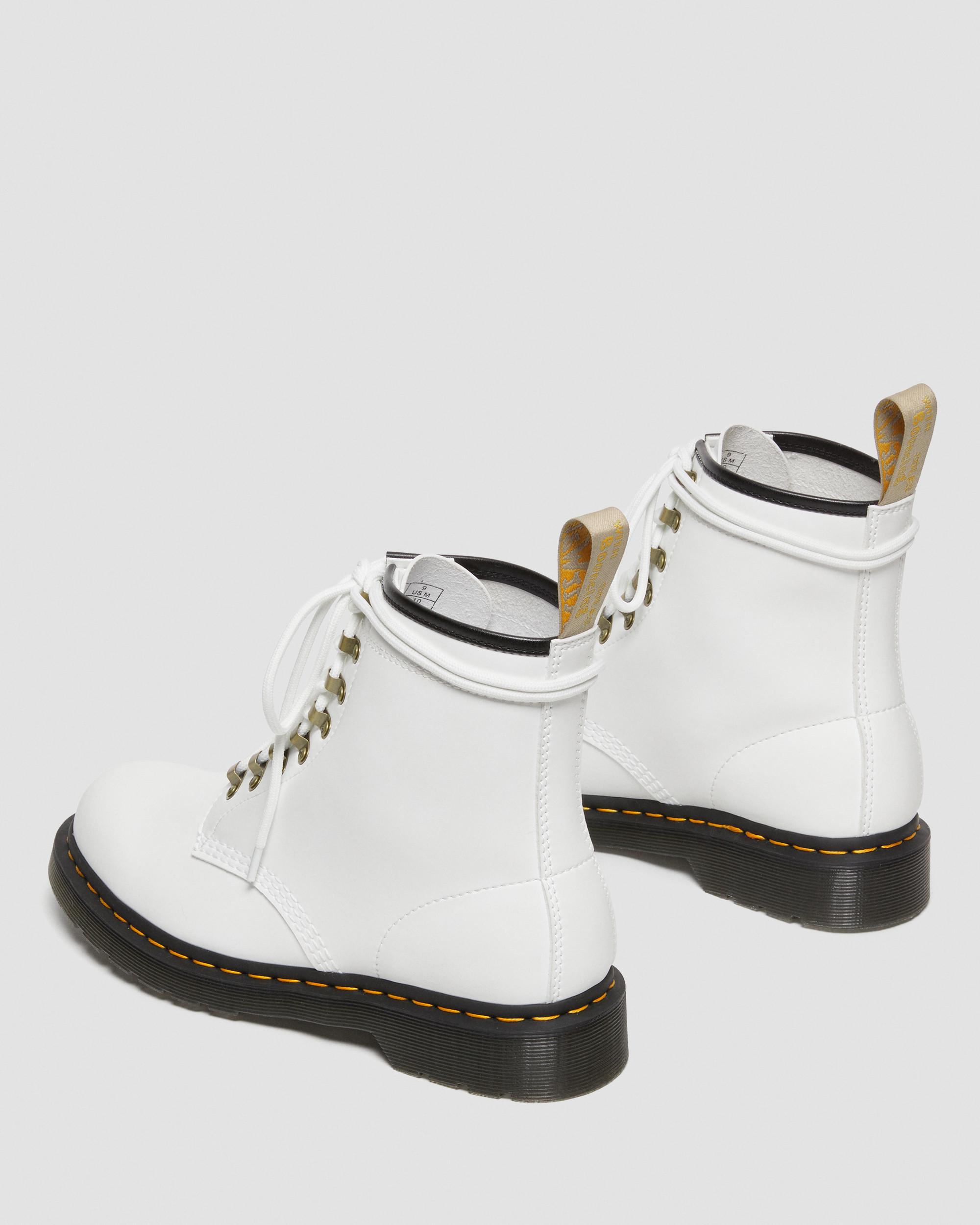 1460 Vegan Lace Up Boots in WHITE | Dr. Martens™
