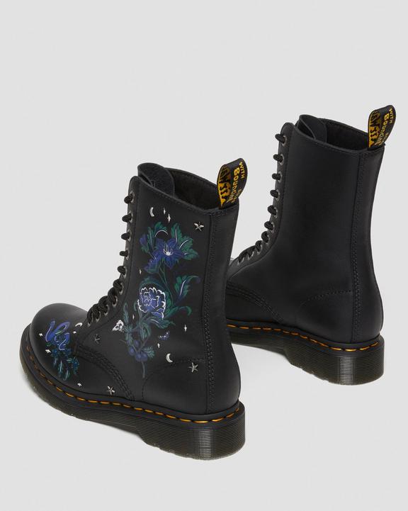 1490 Mystic Floral Leather Mid-Calf Boots1490 Mystic Floral Leather Mid-Calf Boots Dr. Martens