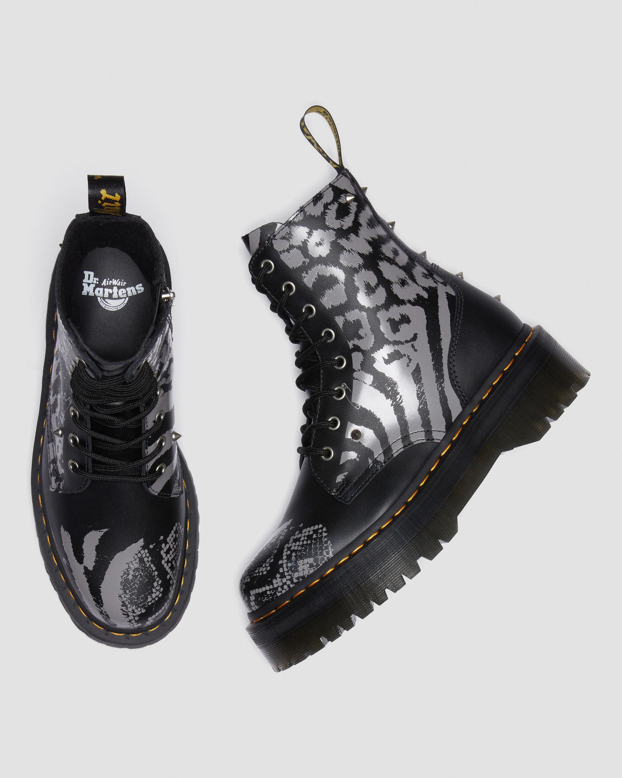 Jadon Boot Animal Clash Leather Platforms | Dr. Martens