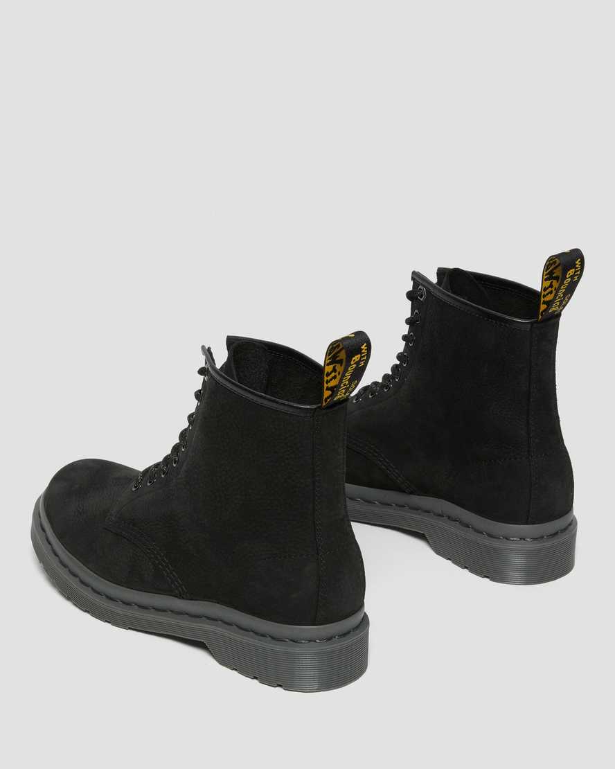 1460 Mono Milled Nubuck Lace Up Boots1460 Mono Milled Nubuck Leather Lace Up Boots Dr. Martens