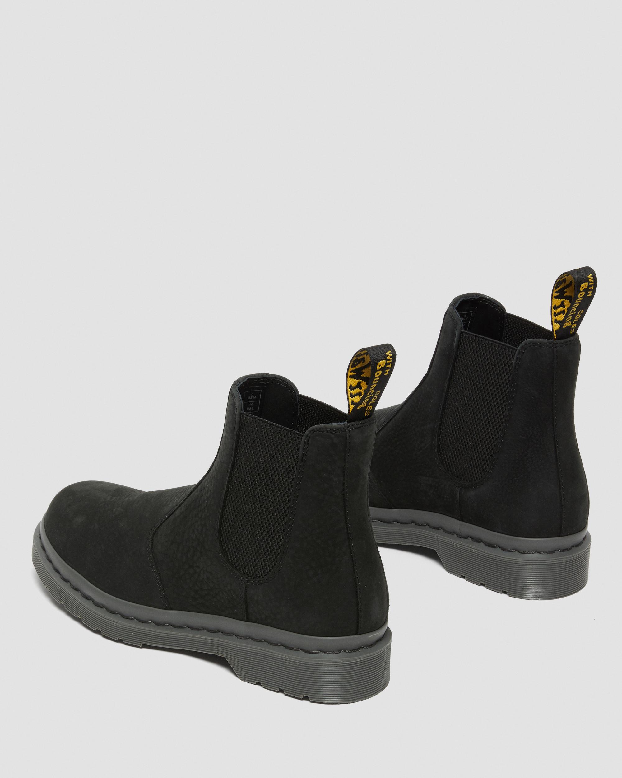 DR MARTENS 2976 Mono Milled Nubuck Leather Chelsea Boots