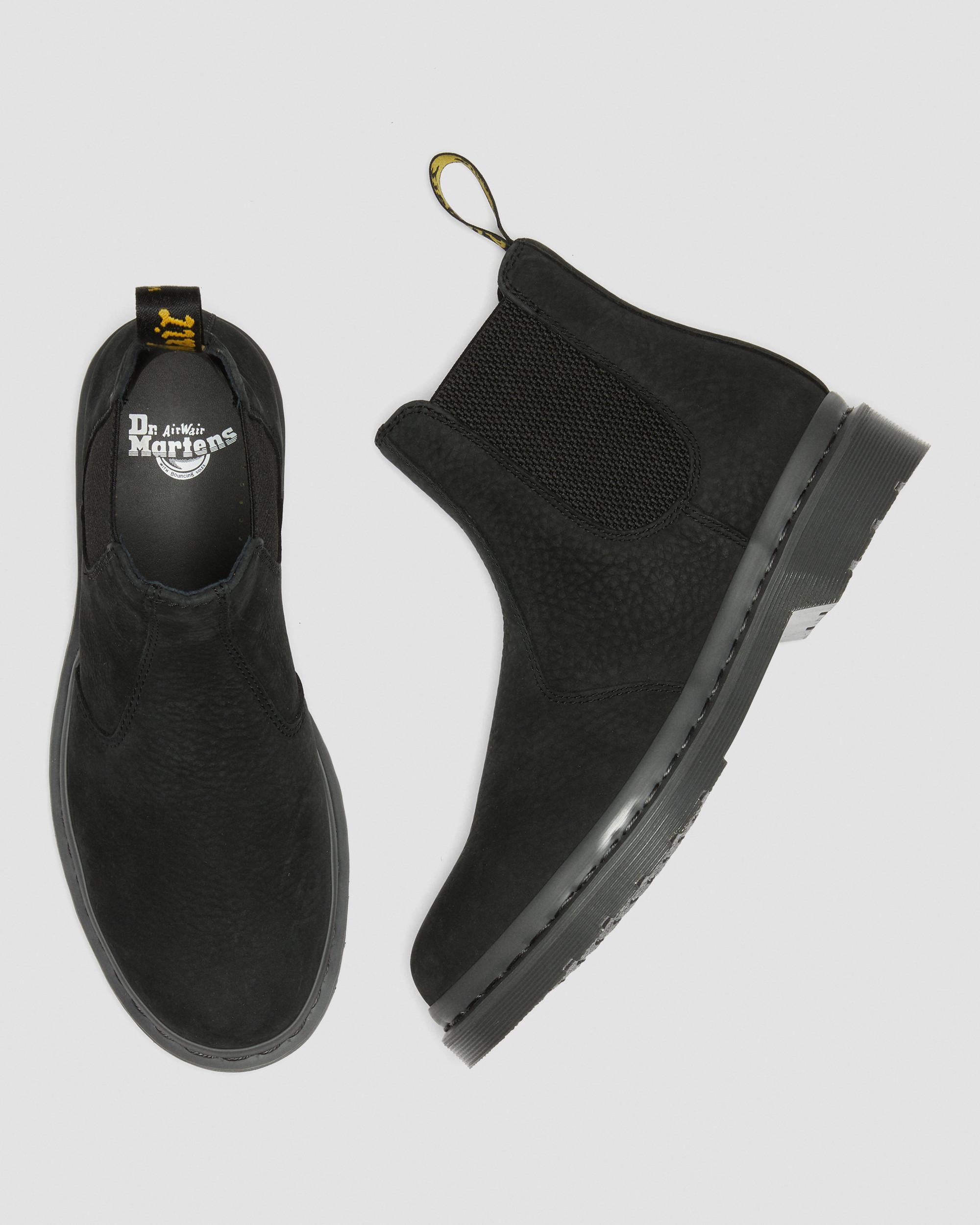 ◆Dr.Martens◆ 2976 nubuck 27674001 2976 Mono Milled Nubuck Leather Chelsea Boots | Dr. Martens