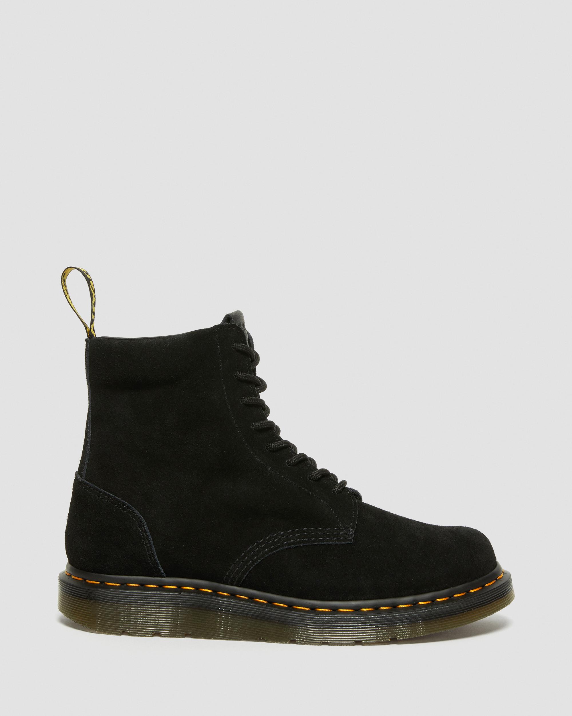 Bottes Dr. Martens Janice En Cuir Suédé Marron - Pointure 41, Neufes Avec Emballage, Style Intemporel