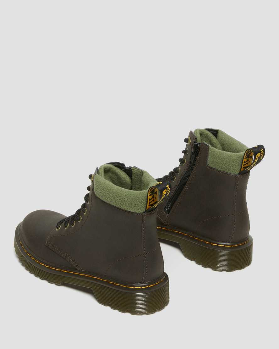 Toddler 1460 Collar Fleece Lined Lace Up BootsToddler 1460 Collar Fleece Lined Lace Up Boots Dr. Martens