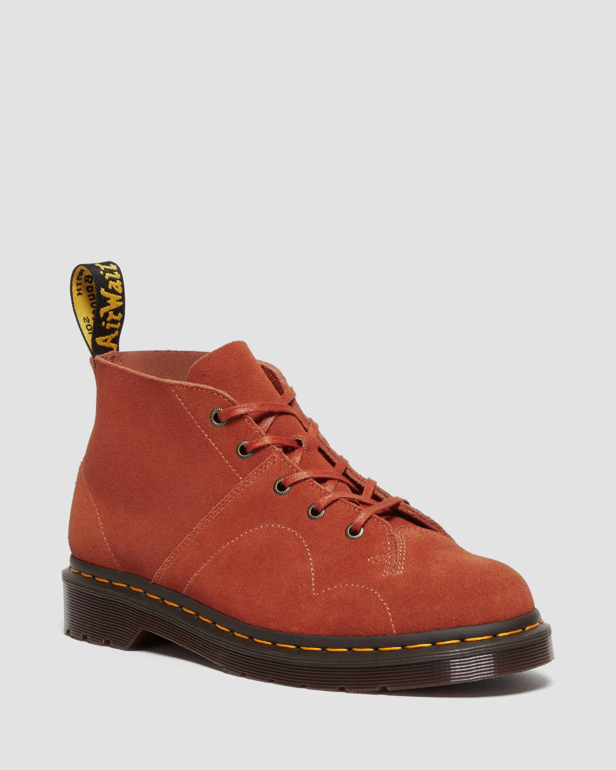 Church Suede Monkey Boots in Tan | Dr. Martens