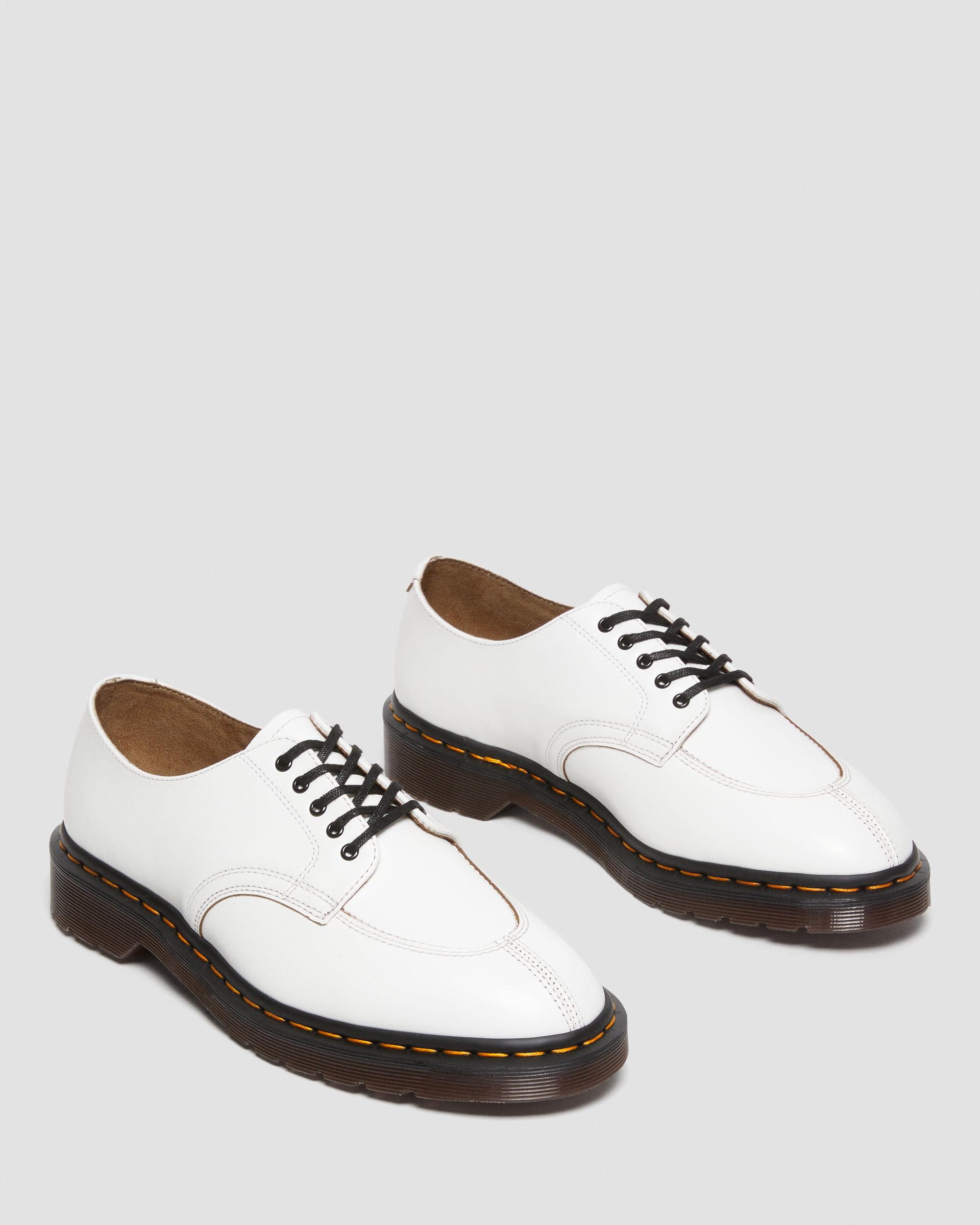 2046 Vintage Smooth Leather Oxford Shoes in White