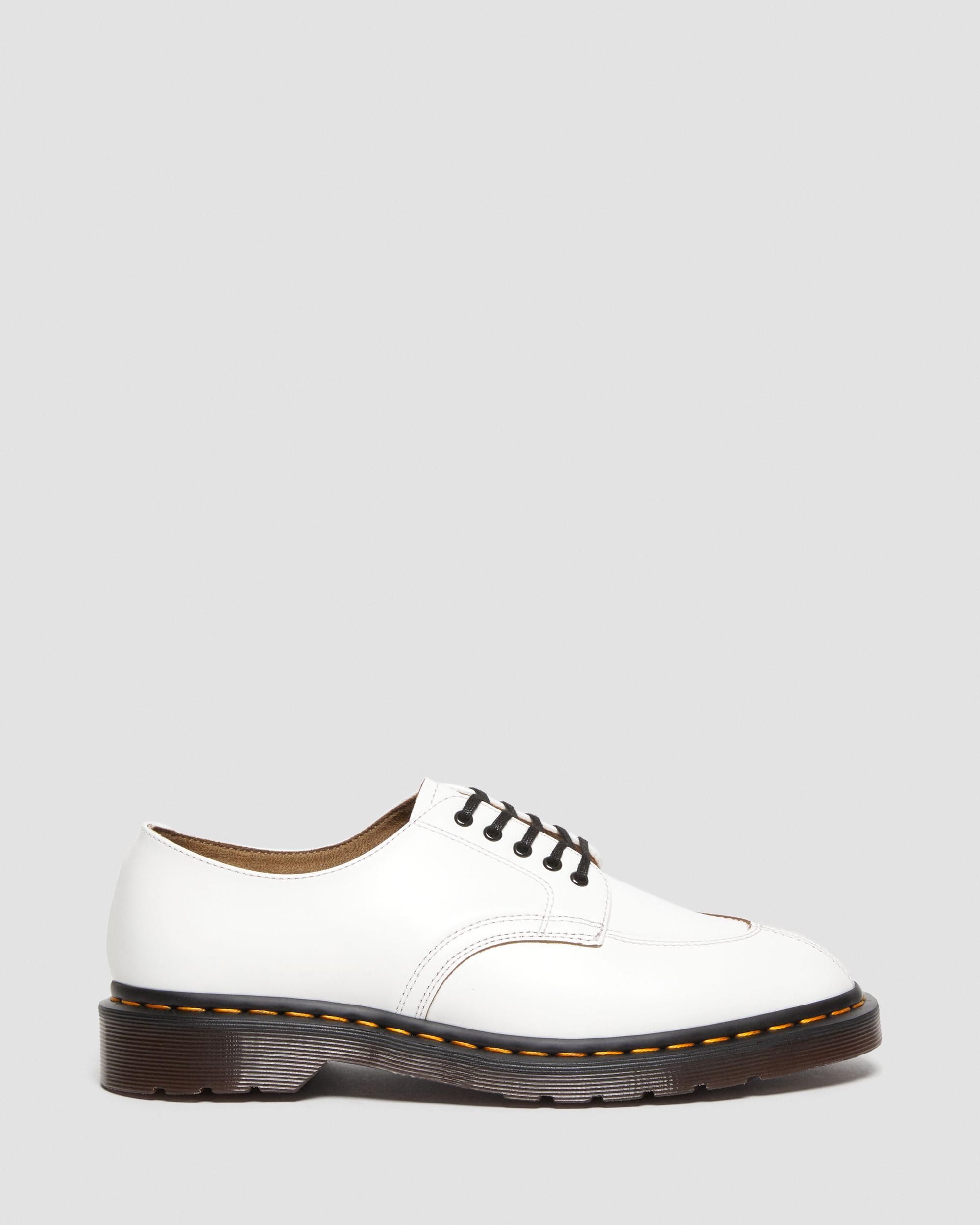 2046 Vintage Smooth Leather Oxford Shoes in White