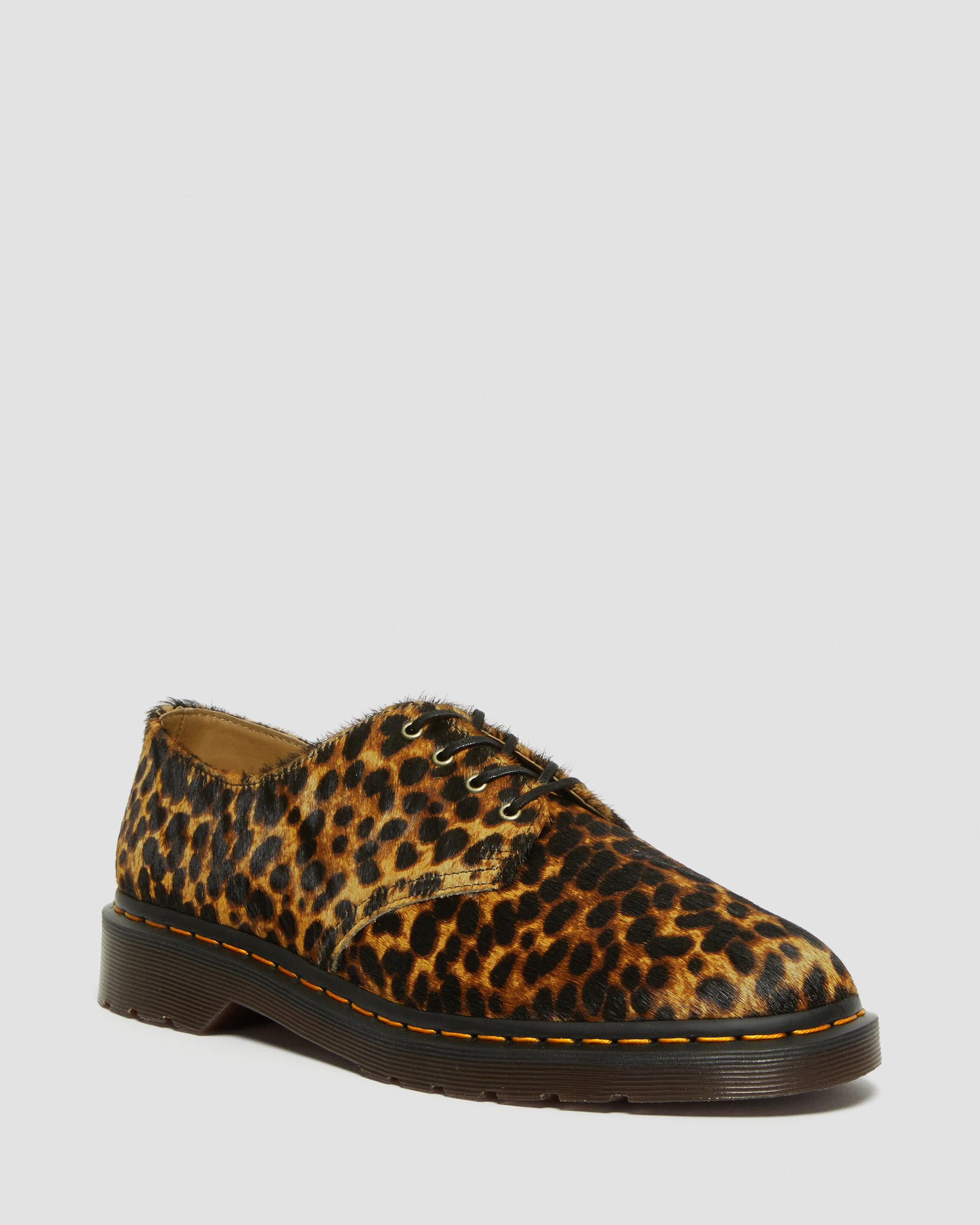 Smiths Hair On Leopard Print Dress Shoes in Multi | Dr. Martens