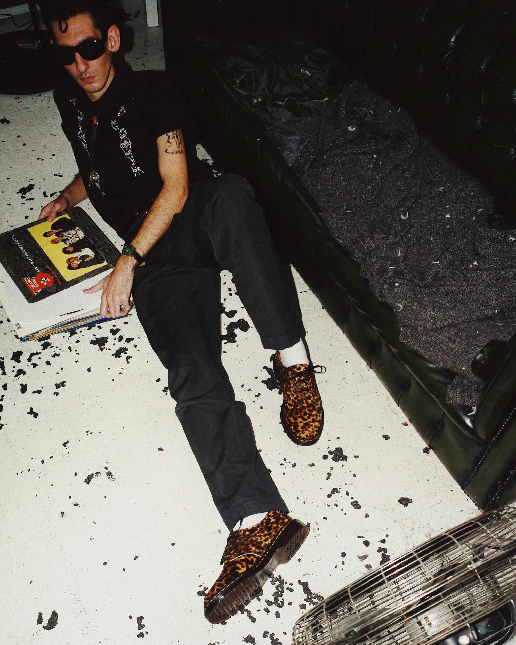 Smiths Hair On Leopard Print Dress Shoes in MULTI | Dr. Martens™
