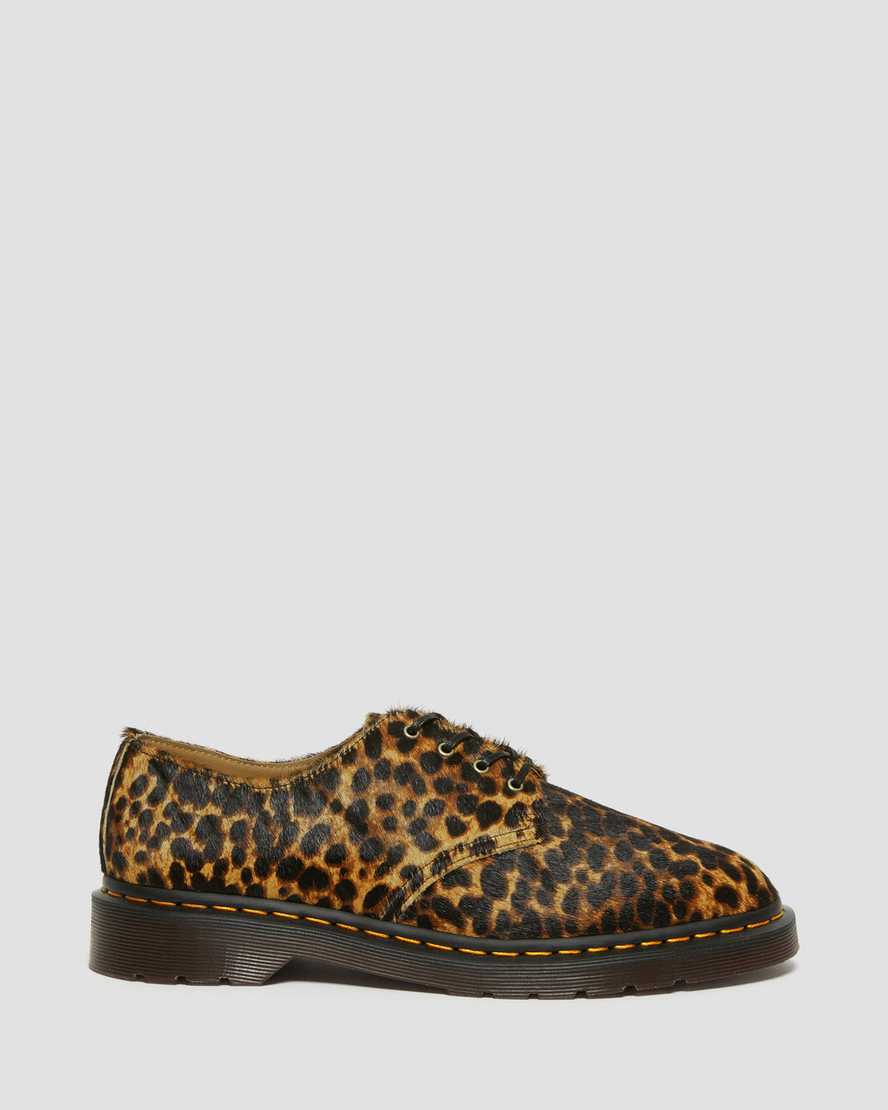 Smiths Hair On Leopard Print Dress Shoes | Dr. Martens