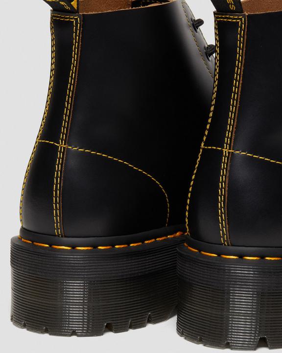 101 Quad Vintage-ankelstøvler med platform i Smooth læder i sort101 Quad Vintage-ankelstøvler med platform i Smooth læder Dr. Martens