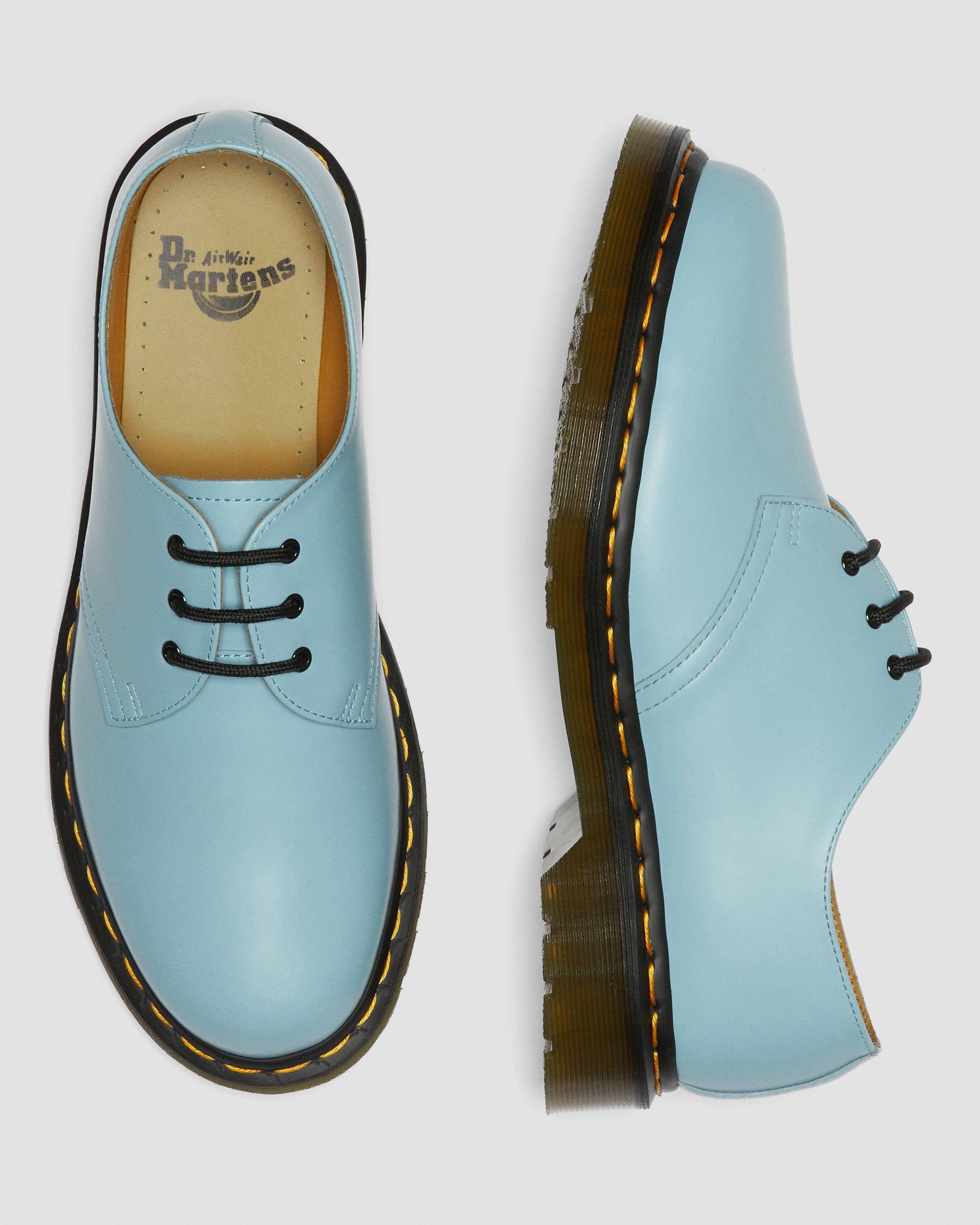 1461 Smooth Leather Oxford Shoes in BLUE | Dr. Martens™
