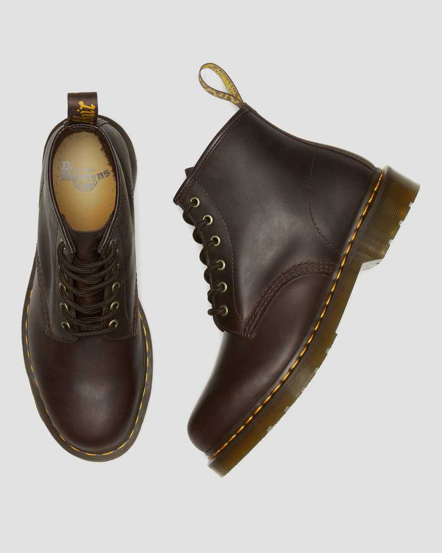 101 Crazy Horse Leather Ankle Boots101 Crazy Horse Leather Ankle Boots Dr. Martens