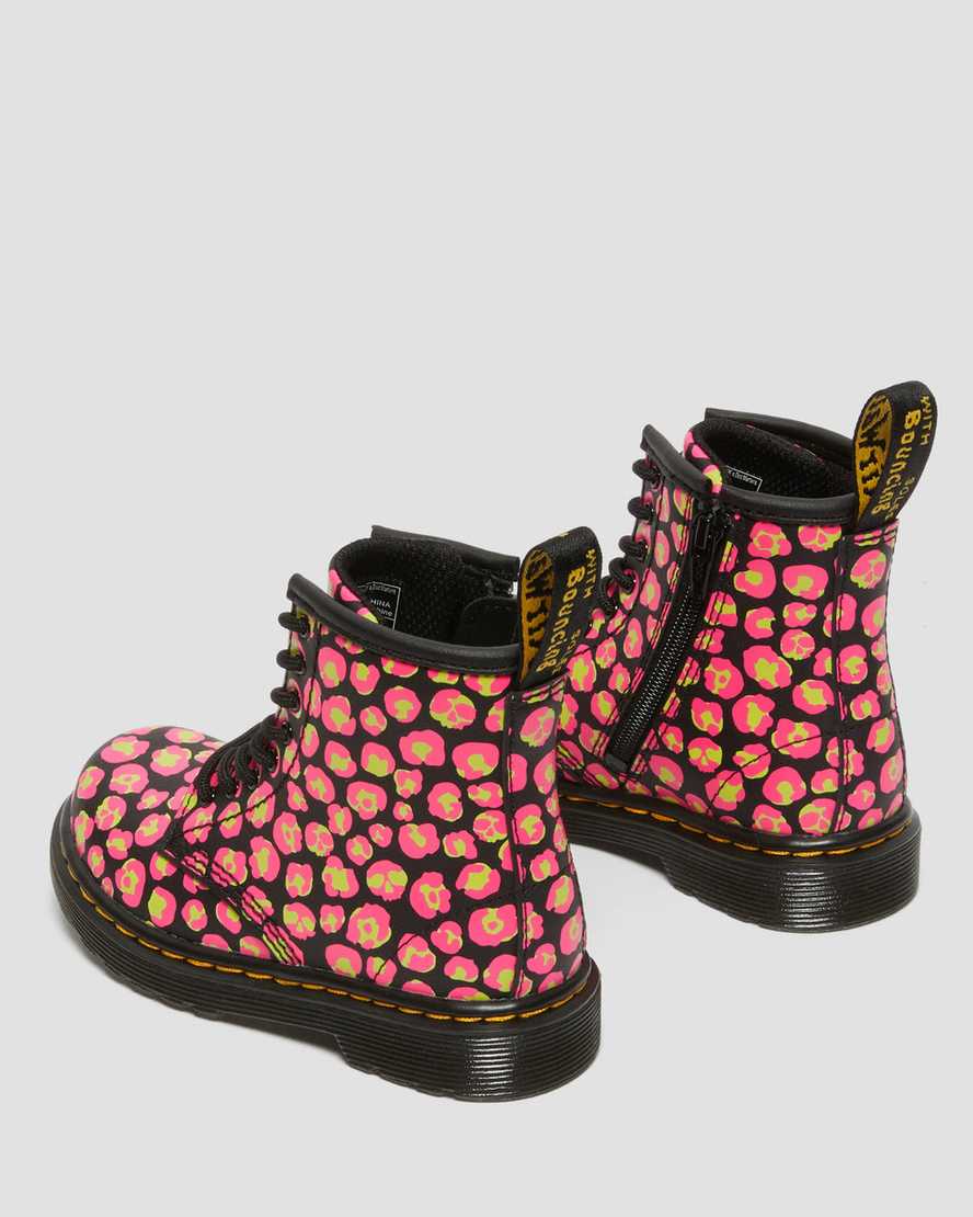 Toddler 1460 Leopard Hydro Leather Lace Up BootsToddler 1460 Leopard Hydro Leather Lace Up Boots Dr. Martens