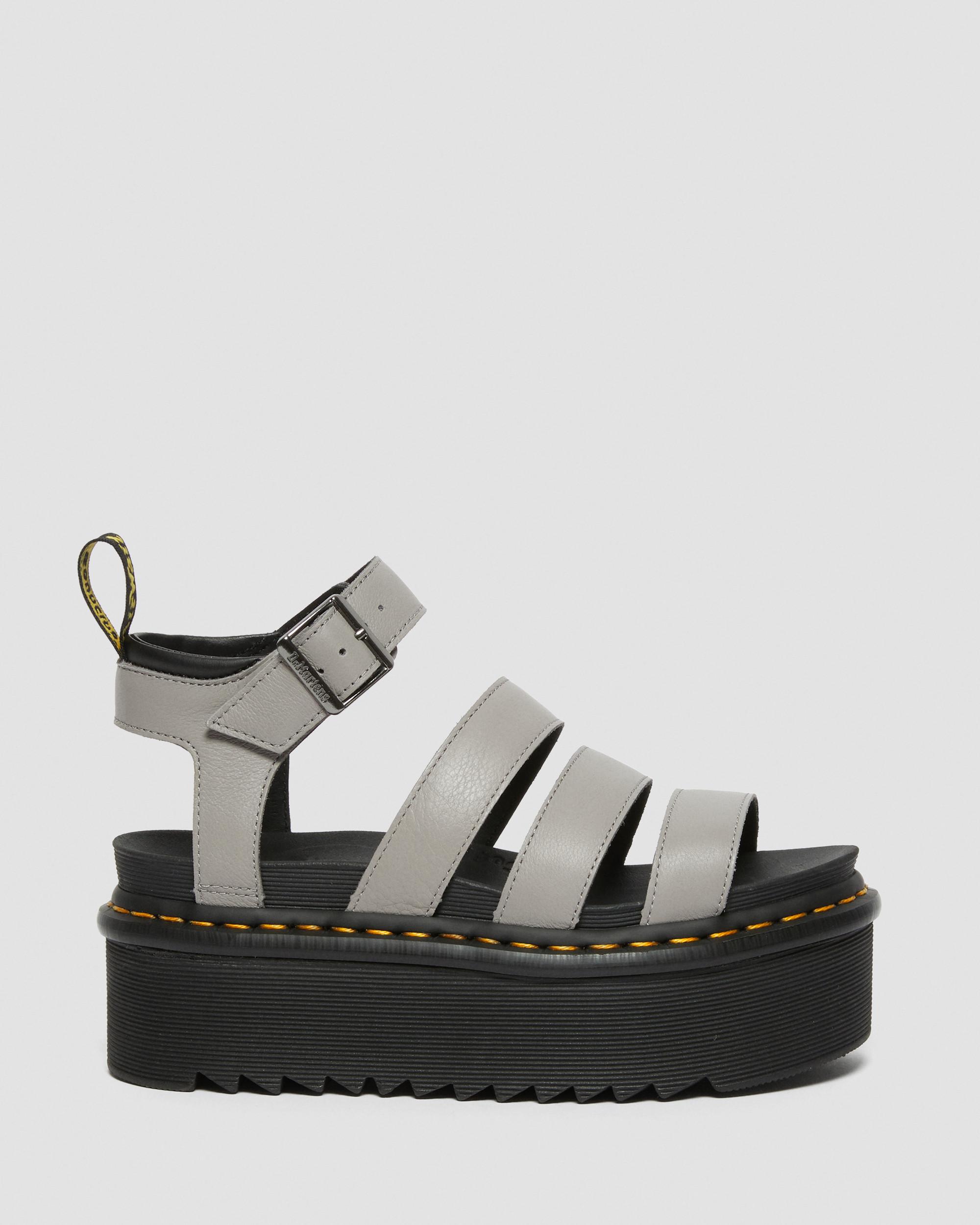 Blaire Pisa Leather Platform Strap Sandals | Dr. Martens