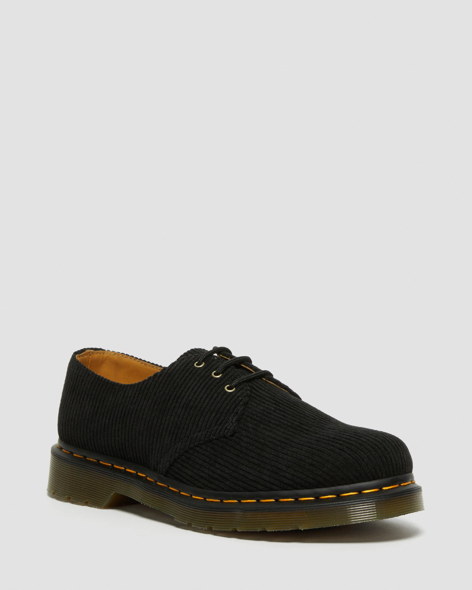 1461 Corduroy Shoes in Black | Dr. Martens