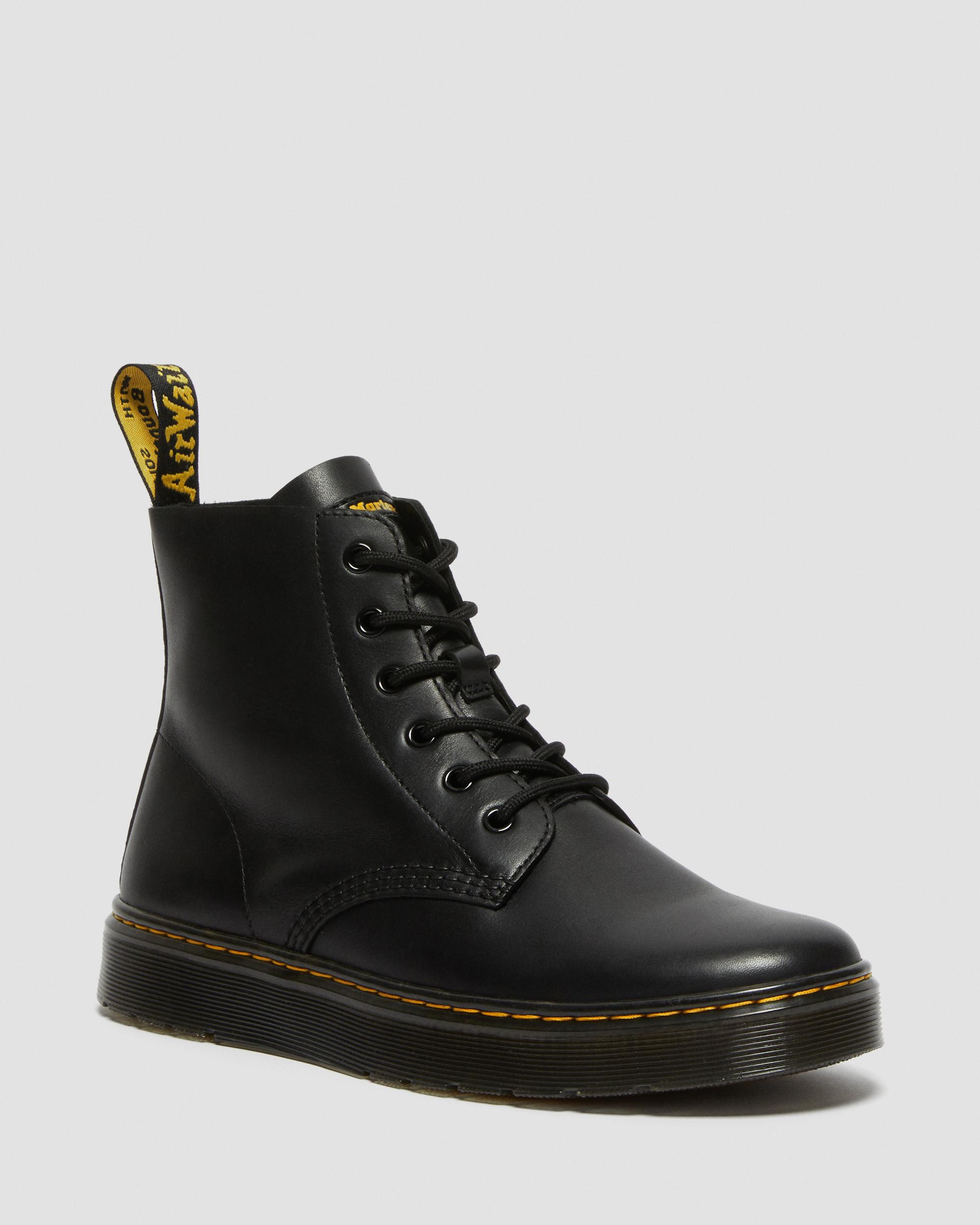 Thurston Lusso Leather Chukka Boots in Black
