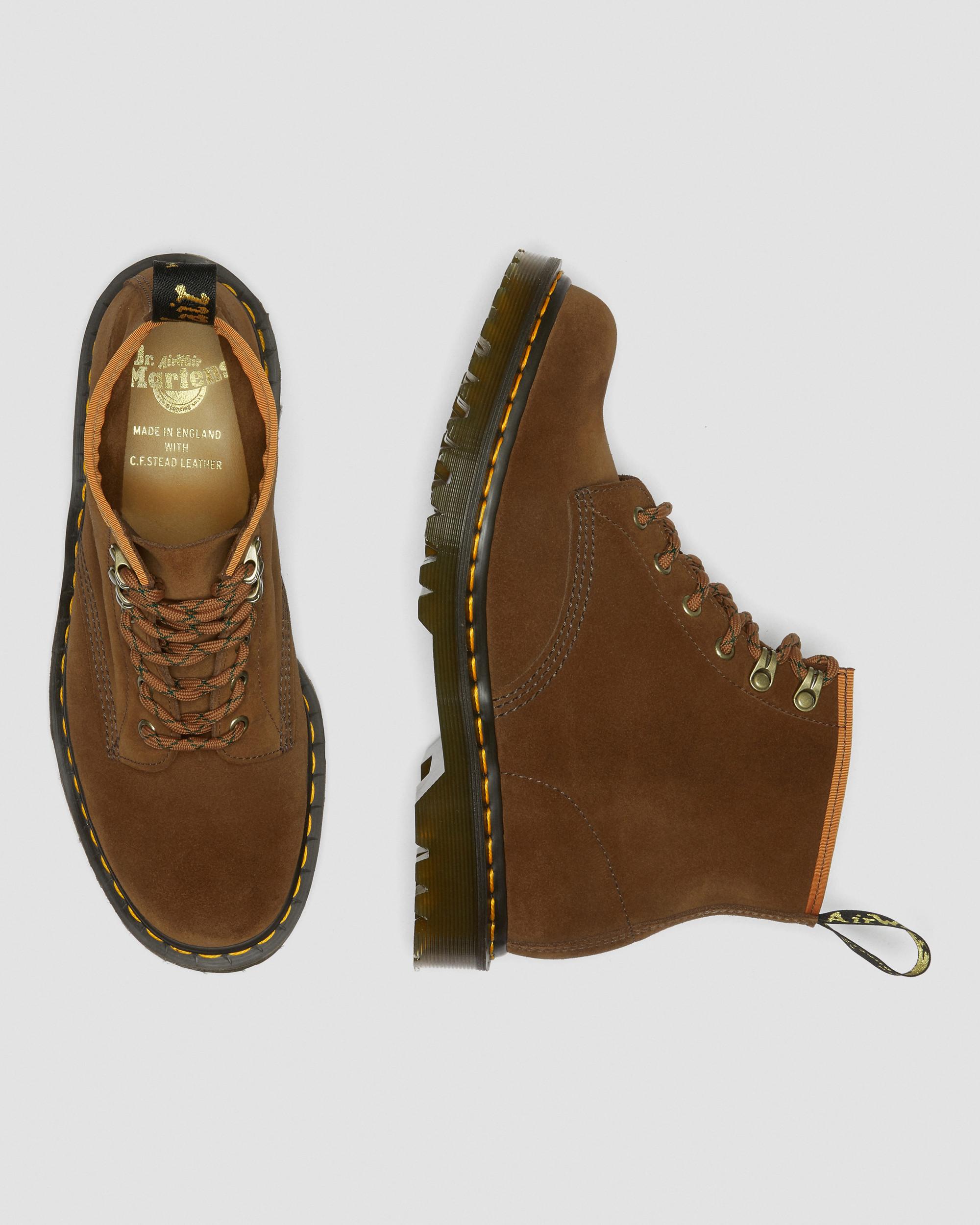 101 Made in England Ben Suede Ankle Boots in Tan