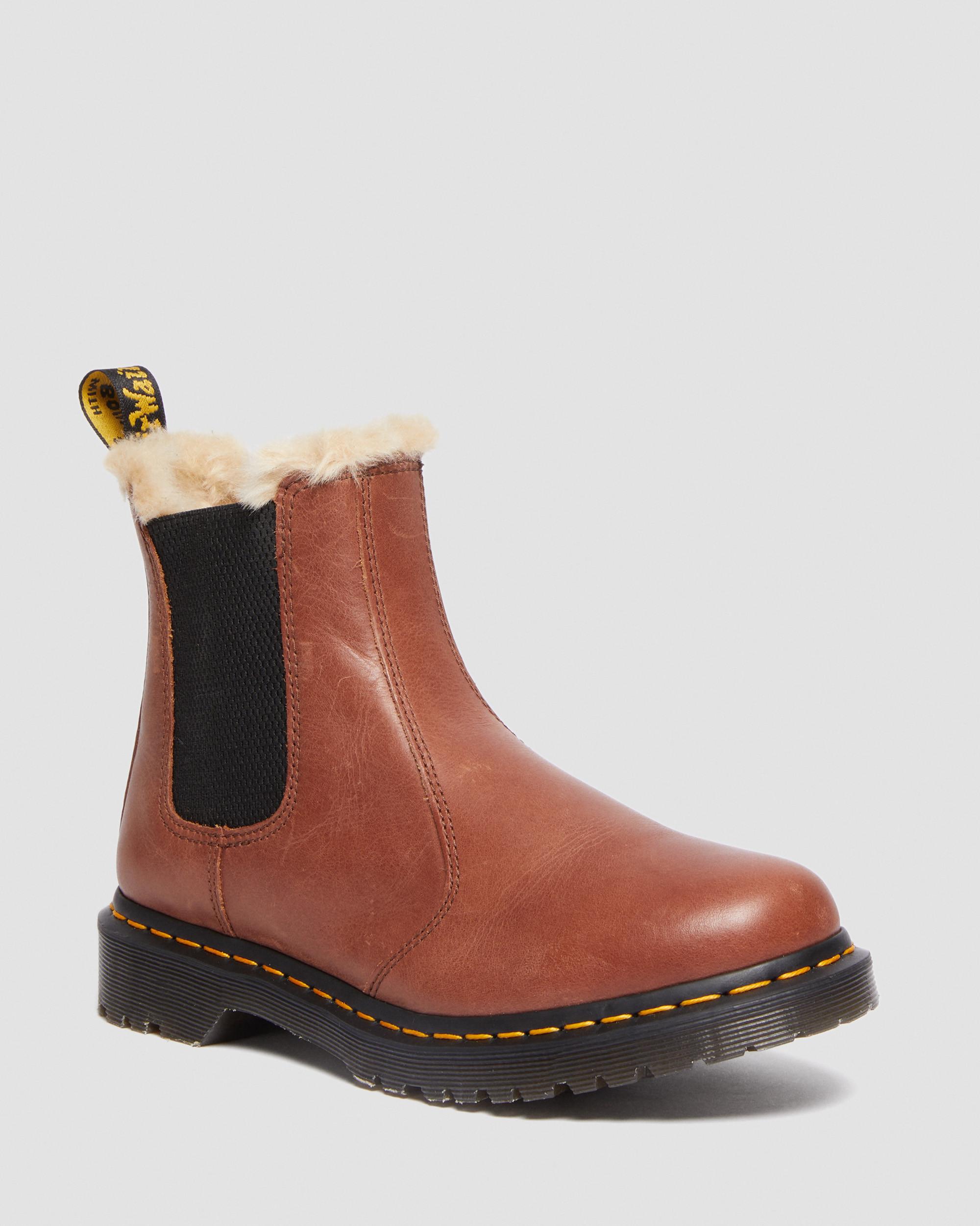 Dr martens womens fur lined boots best sale