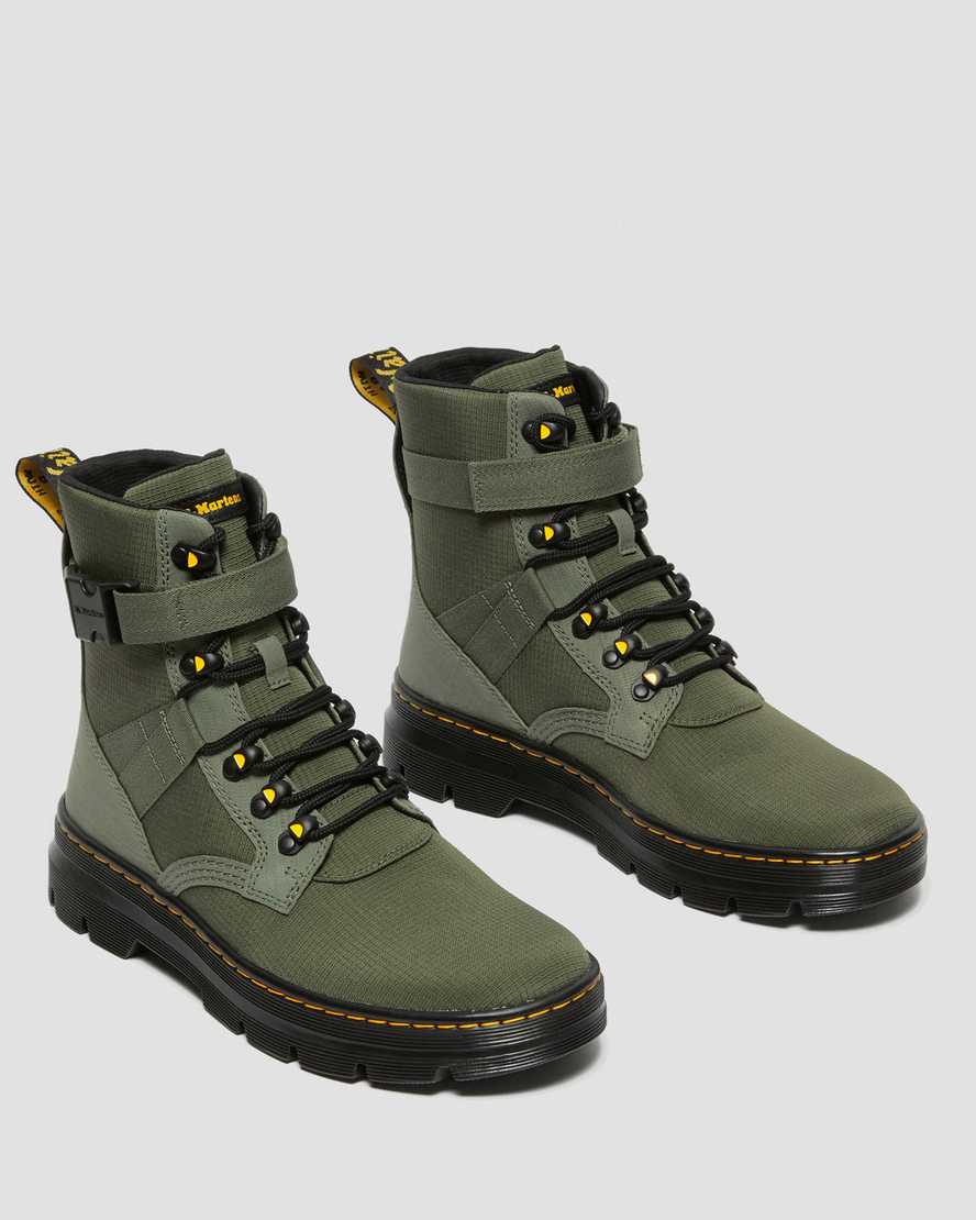 Combs Tech II Khaki & Poly Utility BootsCombs Tech II Utility Boots Dr. Martens