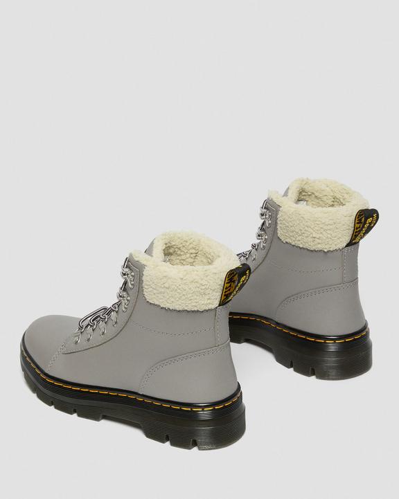 Combs Women Faux Fur-Lined Casual BootsCombs Faux Fur-Lined Utility Boots Dr. Martens