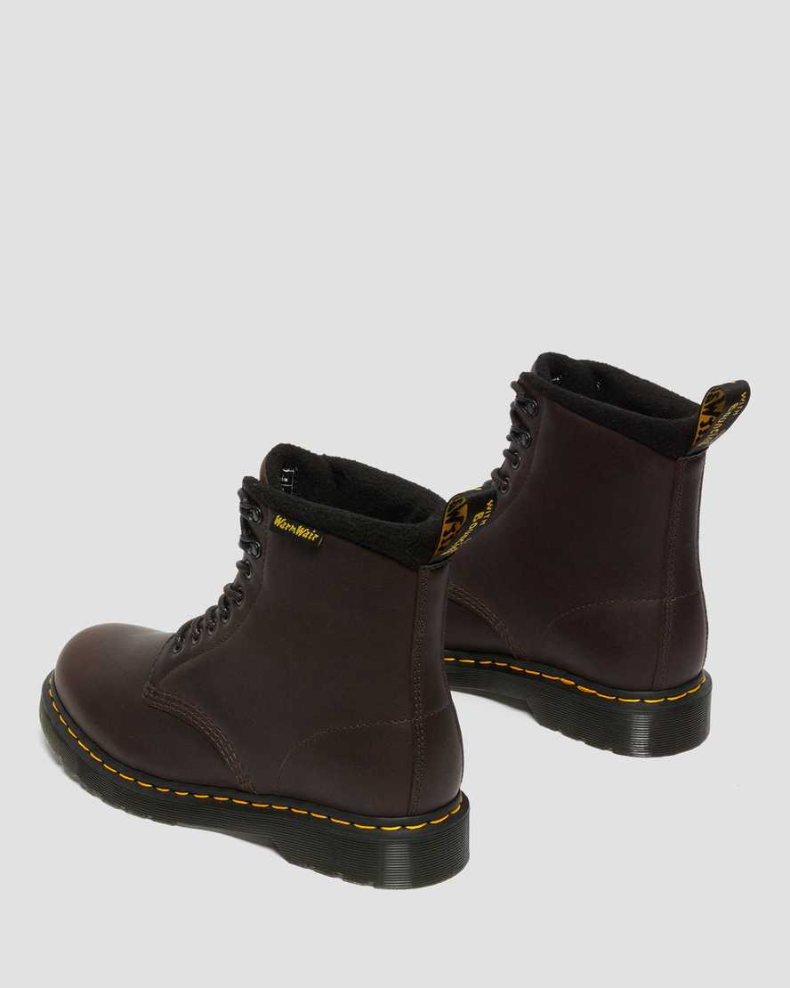1460 Pascal Warmwair Valor Waterproof Brown Leather Ankle Boots1460 Pascal Warmwair Valor Wp Lederstiefeletten Dr. Martens