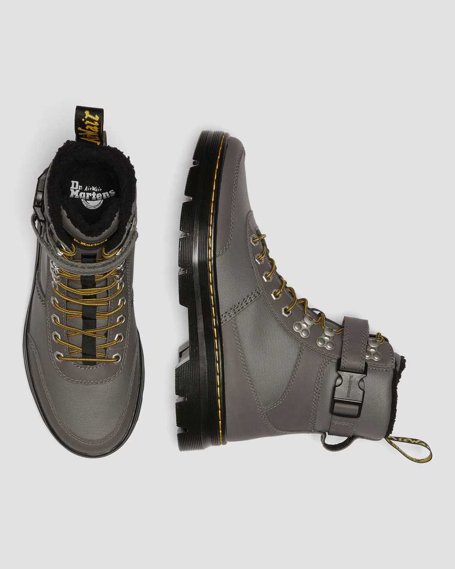 Combs Tech Faux Fur-Lined Utility BootsCombs Tech Faux Fur-Lined Utility Boots Dr. Martens